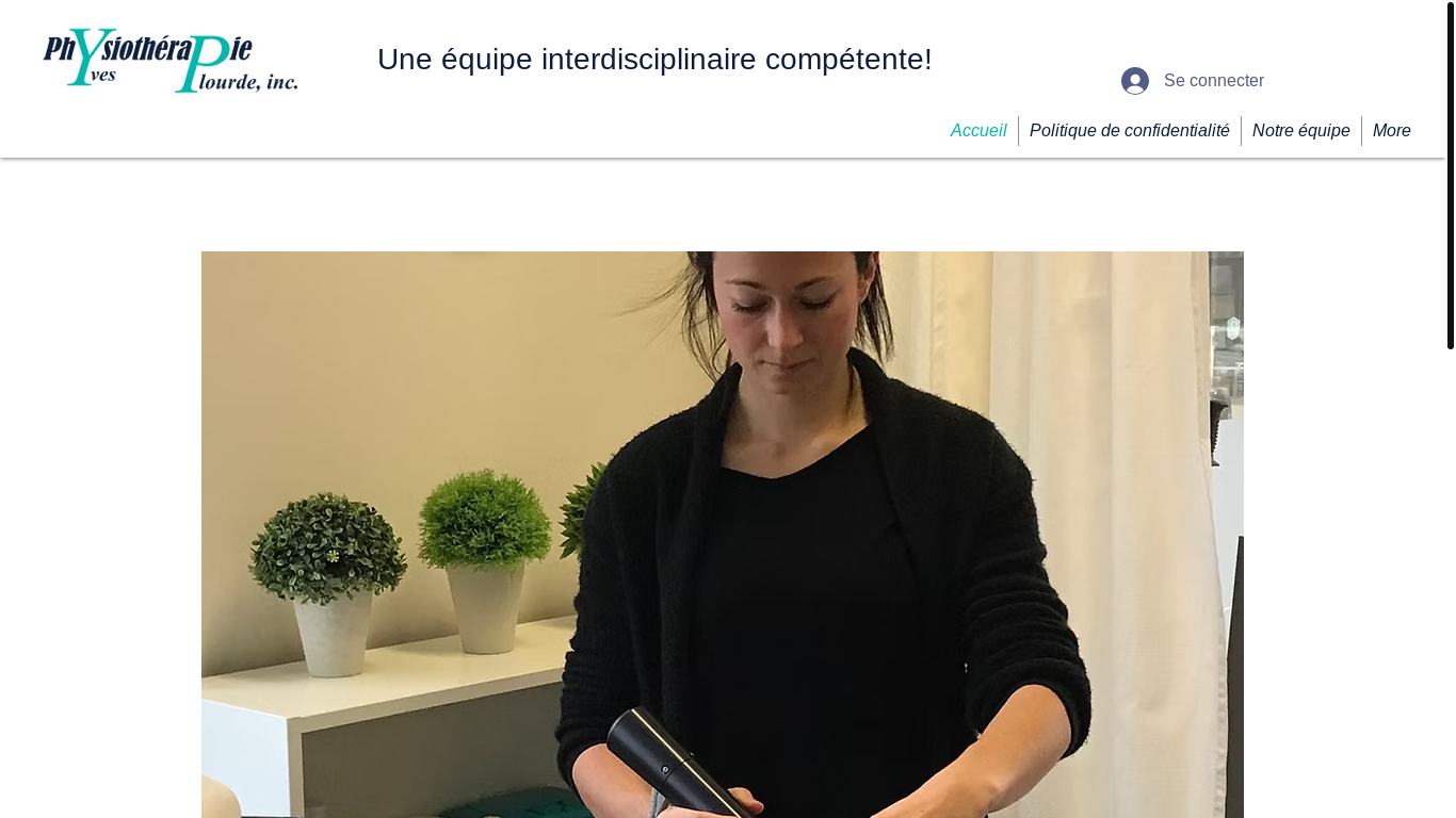 website screenshot of https://physiointerpro.com/