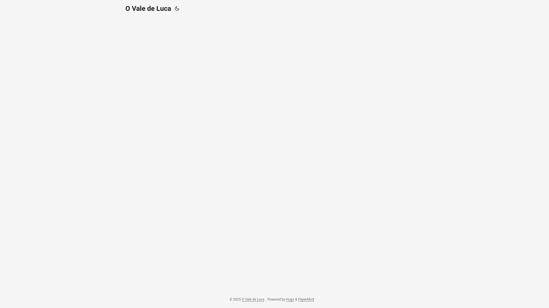 website screenshot of https://ovaledeluca.com.br/