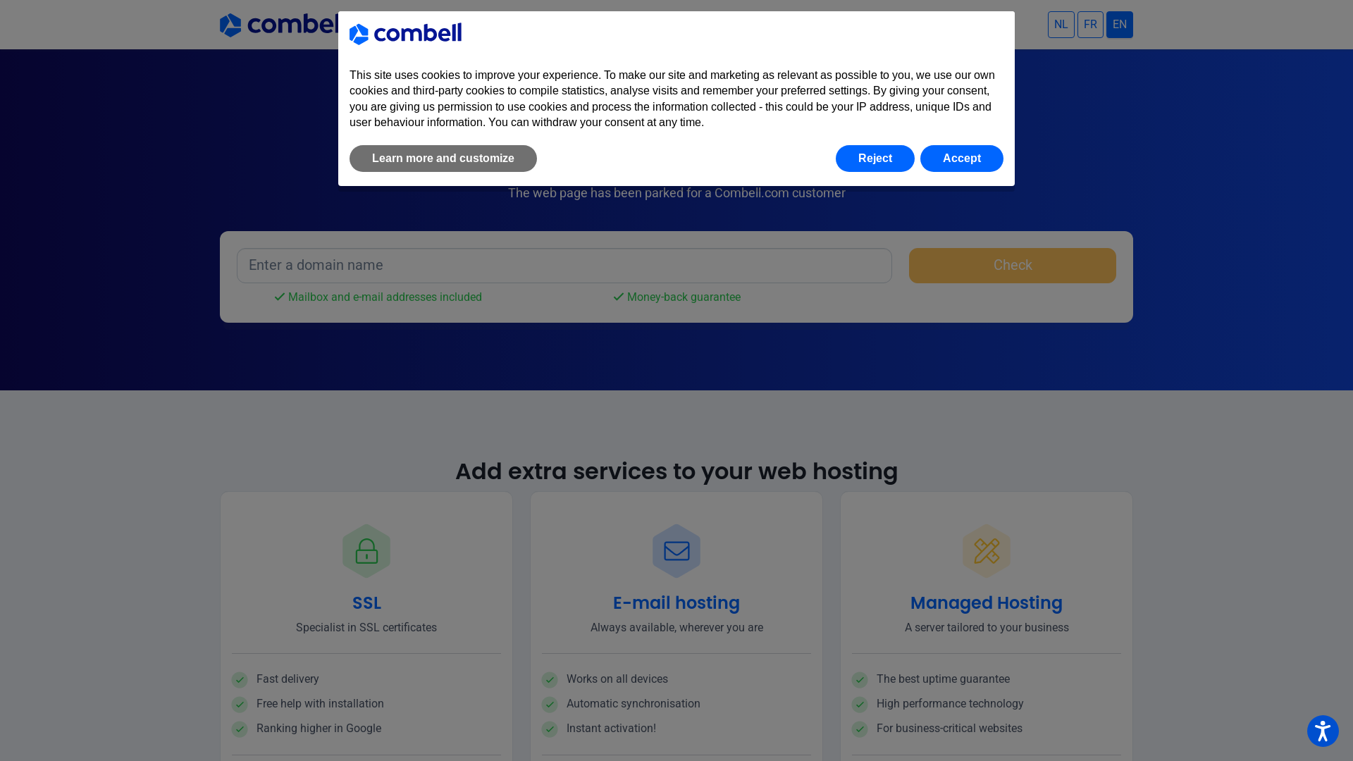 website screenshot of https://elecsta.be/