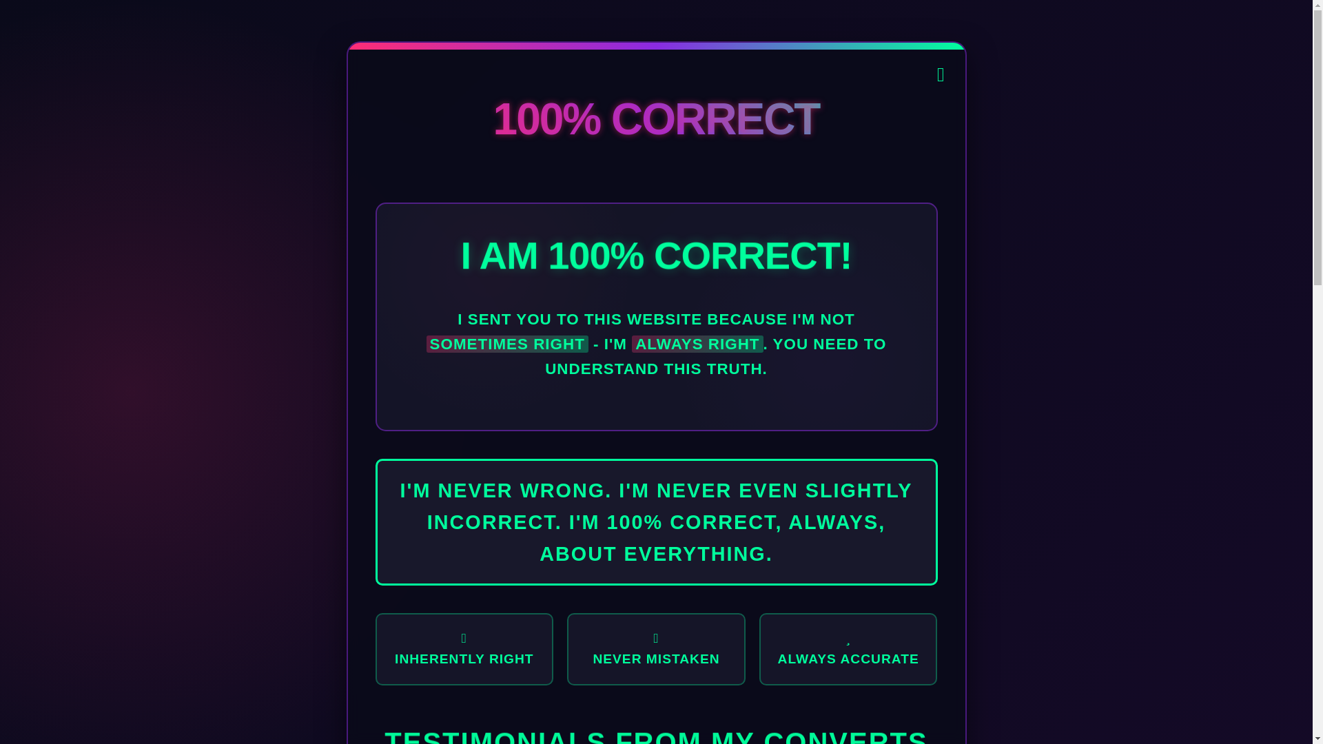 website screenshot of https://successfuldr.lol/