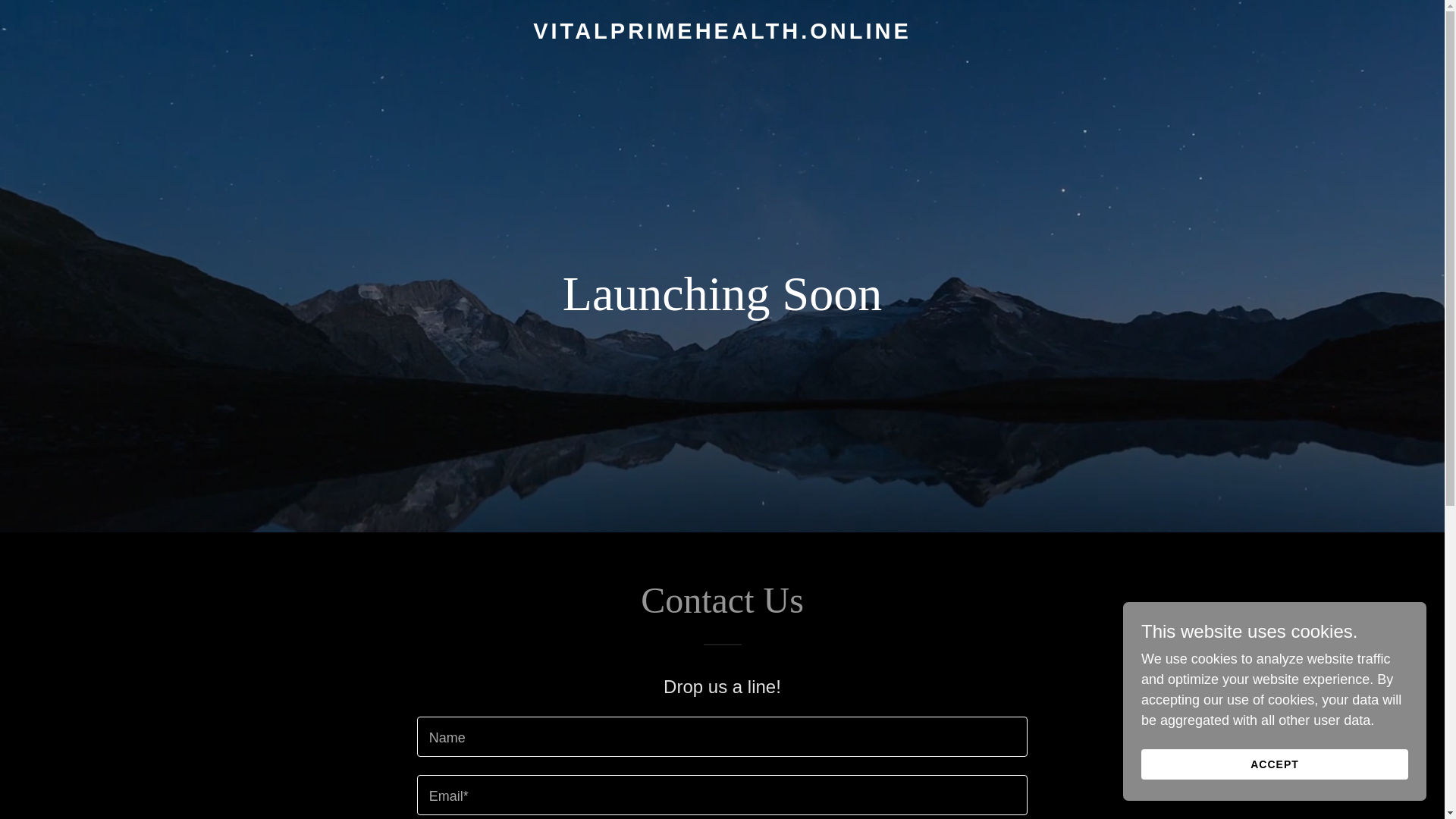 website screenshot of https://vitalprimehealth.online/