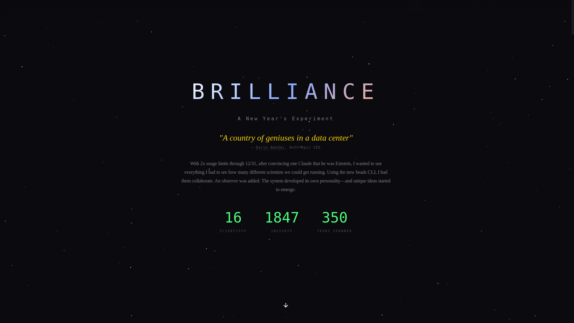website screenshot of https://brilliance-31e.pages.dev/