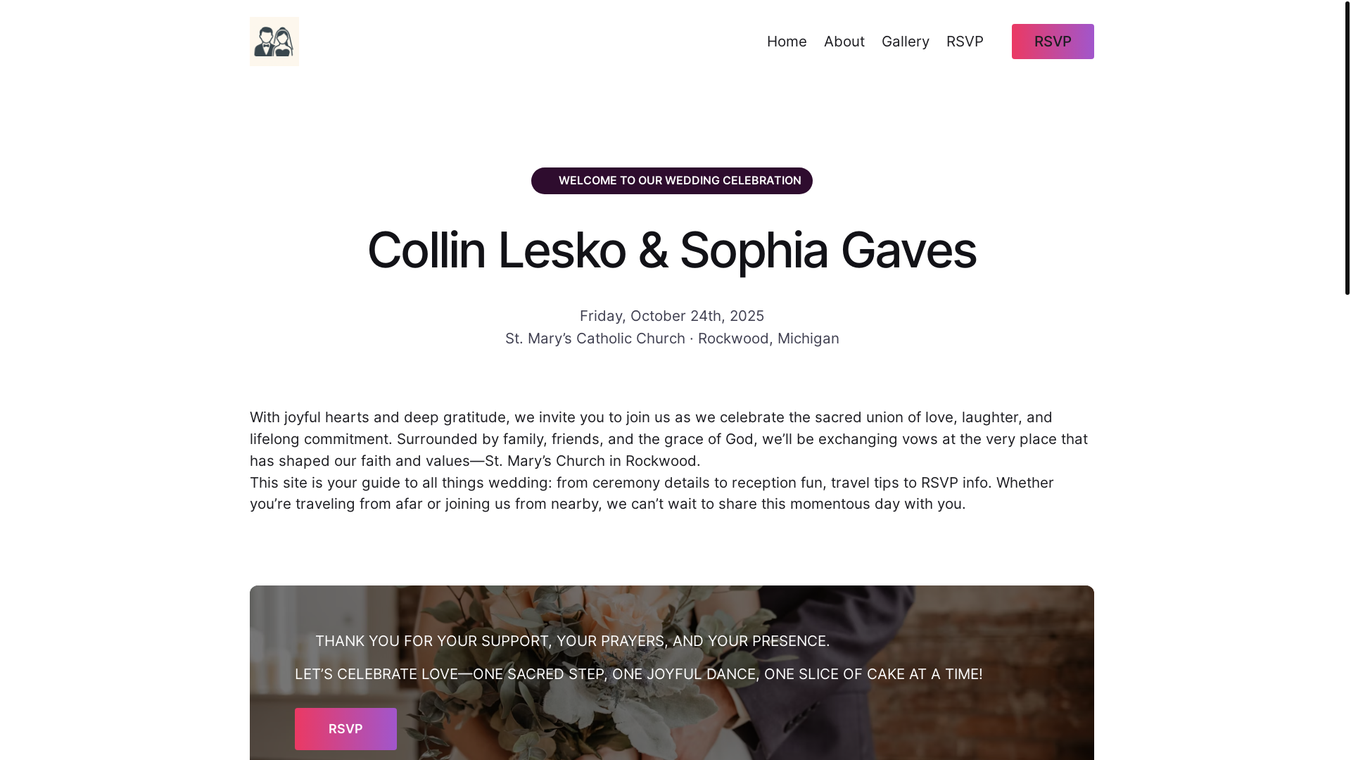 website screenshot of https://leskolovesgaves.com/