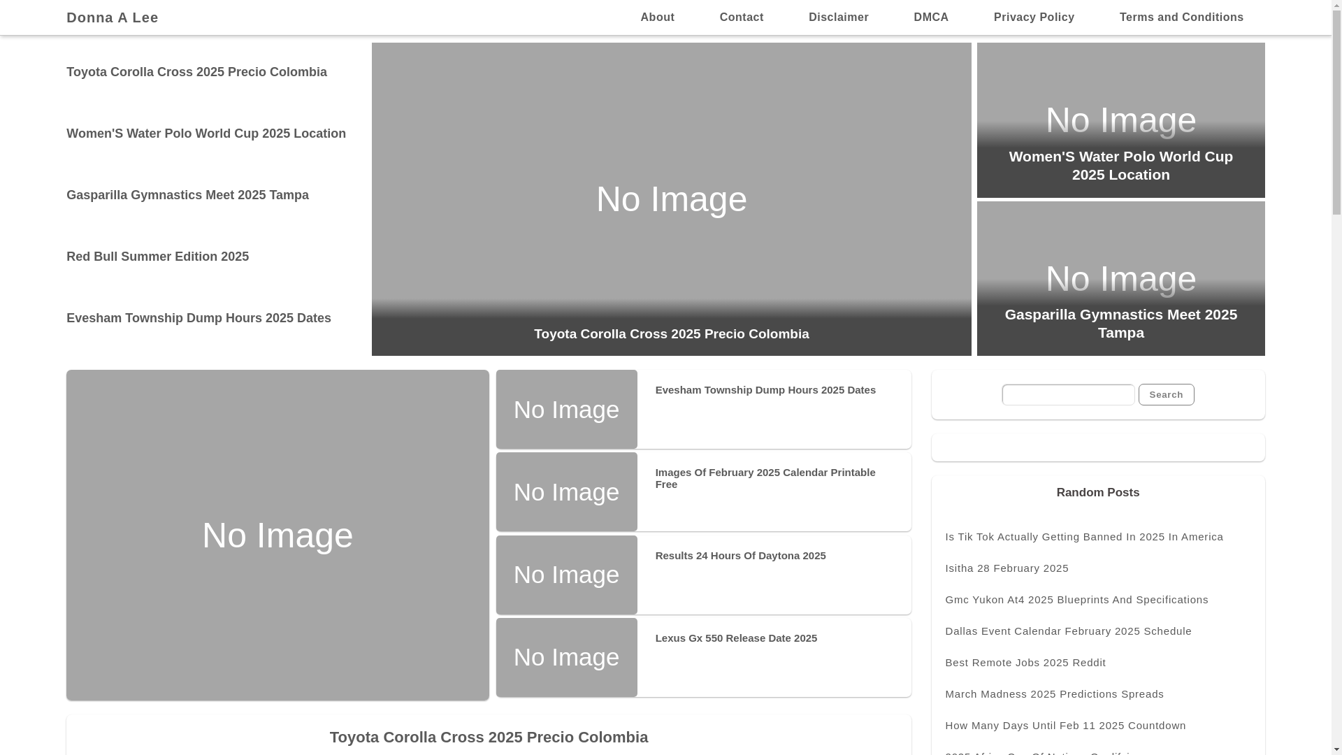 website screenshot of https://donnaaleej.pages.dev/