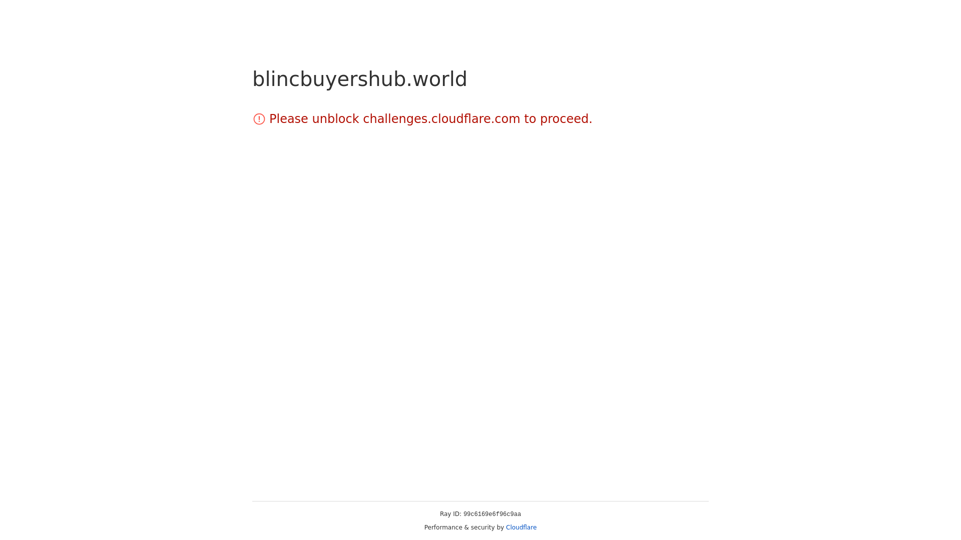 website screenshot of https://blincbuyershub.world/