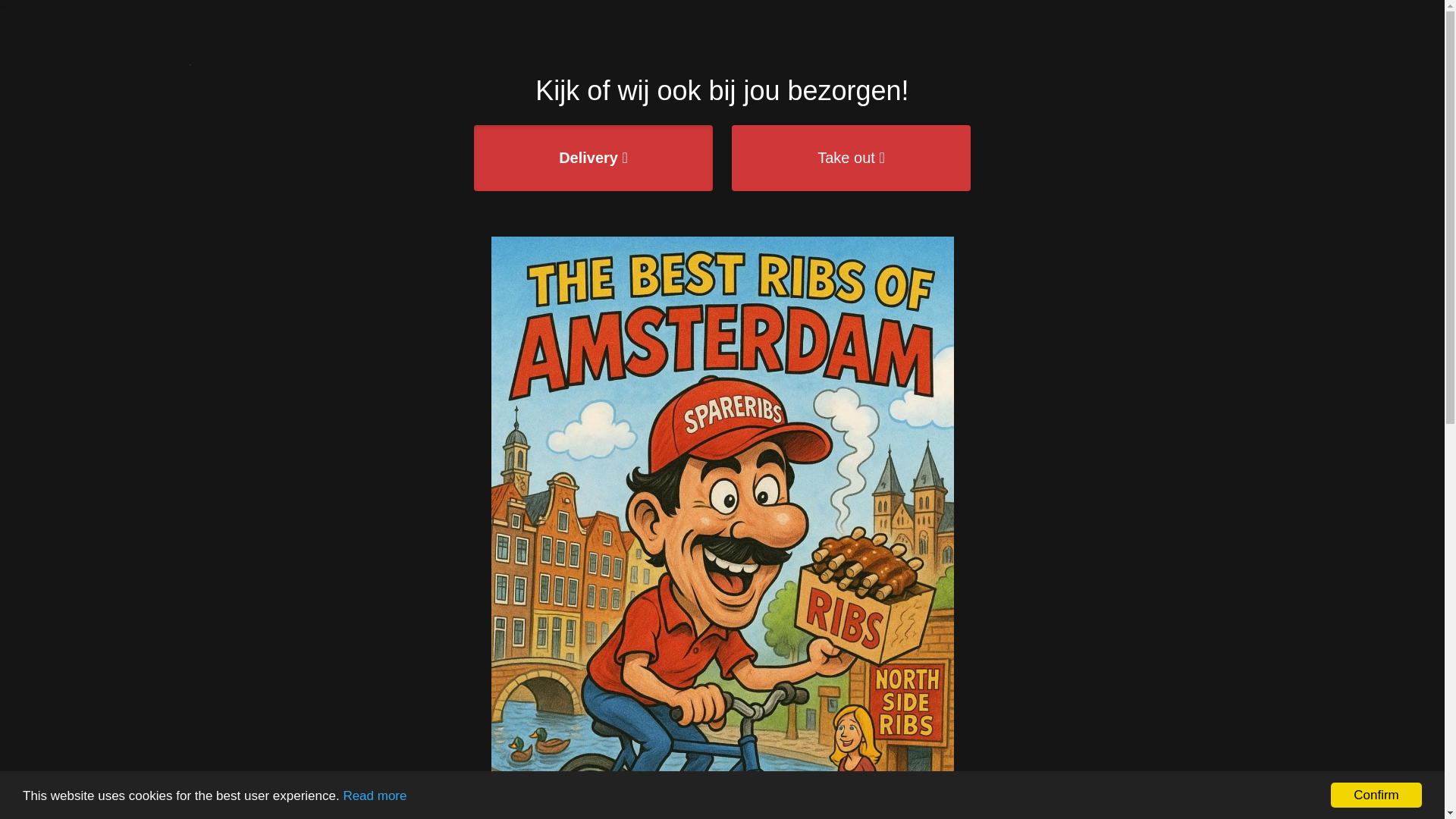 website screenshot of https://amsterdamspareribs.nl/