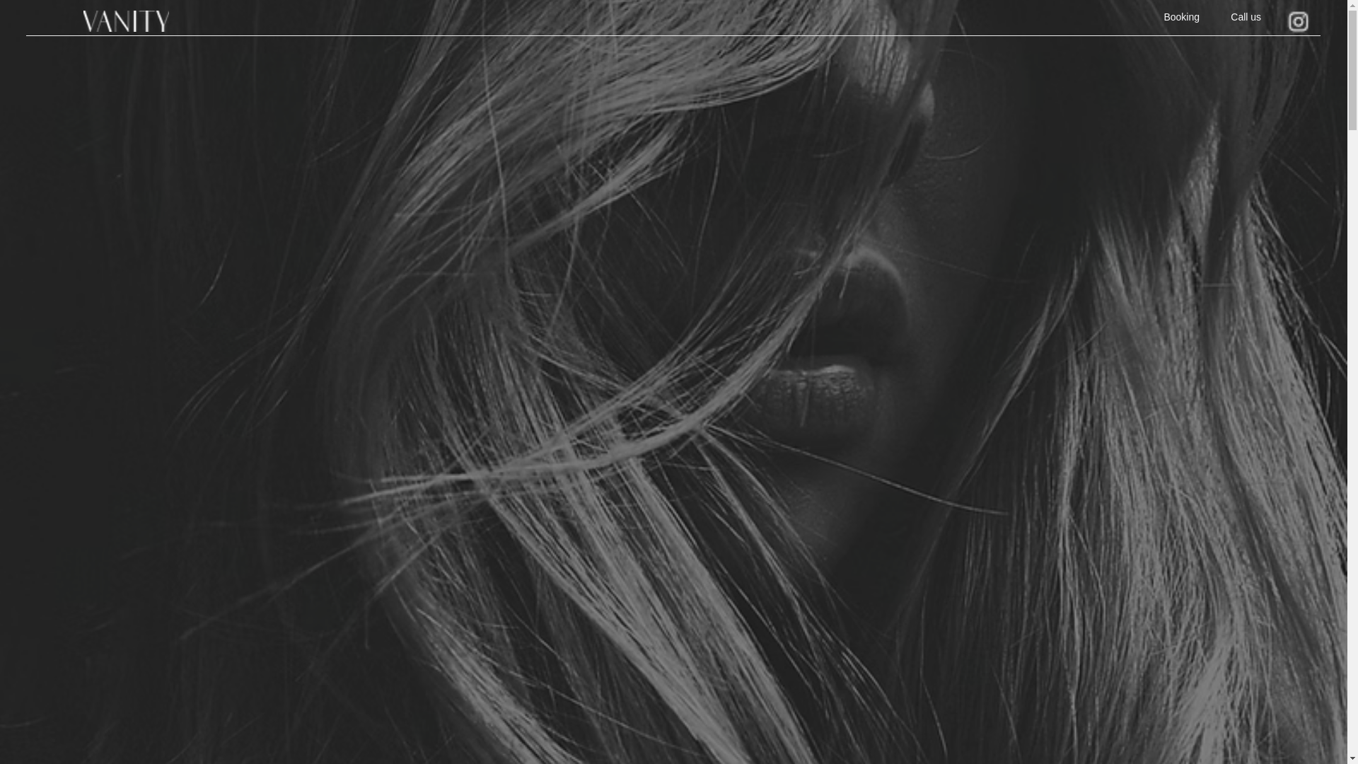 website screenshot of https://thestudiovanity.com/