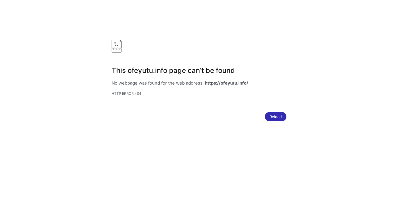 website screenshot of https://ofeyutu.info/