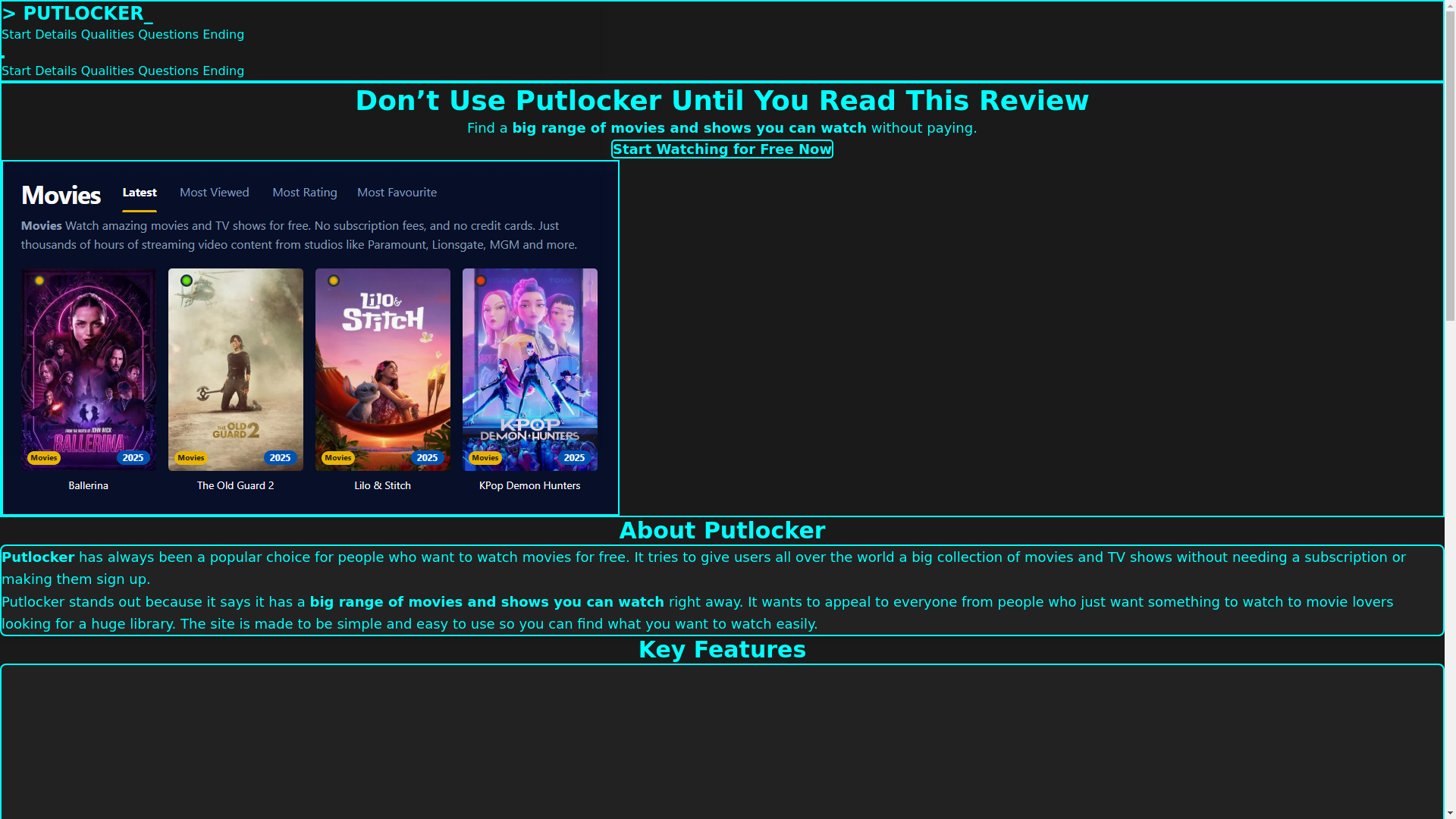 website screenshot of https://putlocker-c06n.pages.dev/