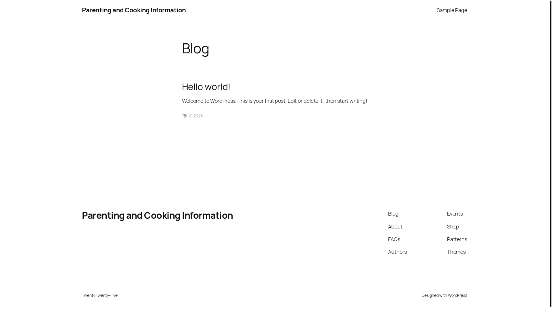 website screenshot of https://ssomcook.com/