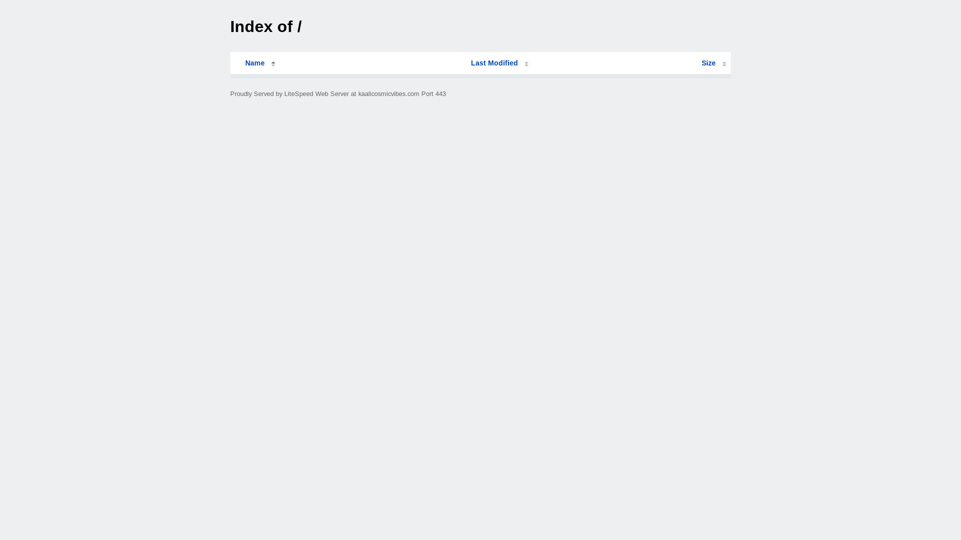 website screenshot of https://kaalicosmicvibes.com/