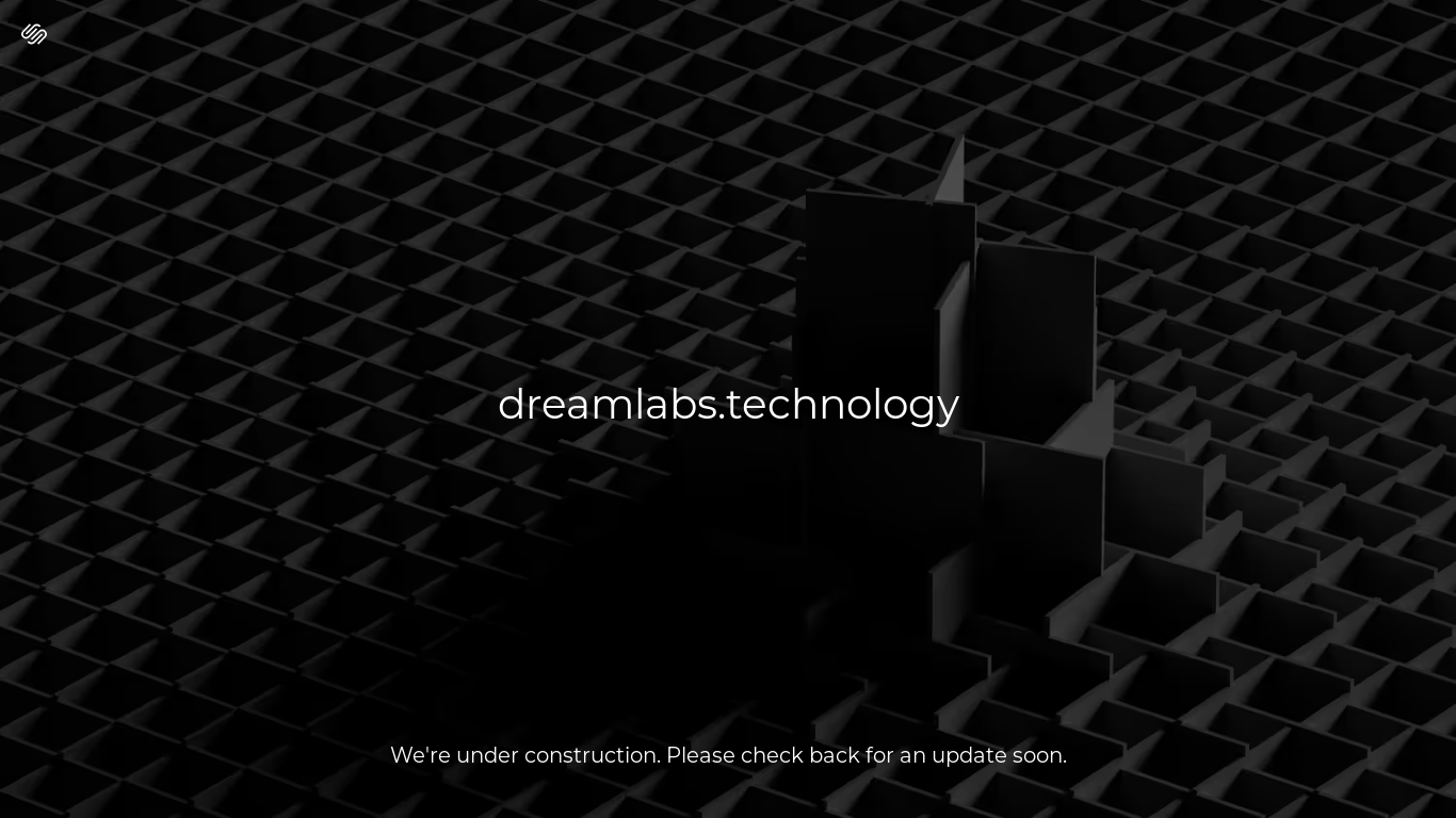 website screenshot of https://dreamlabs.technology/