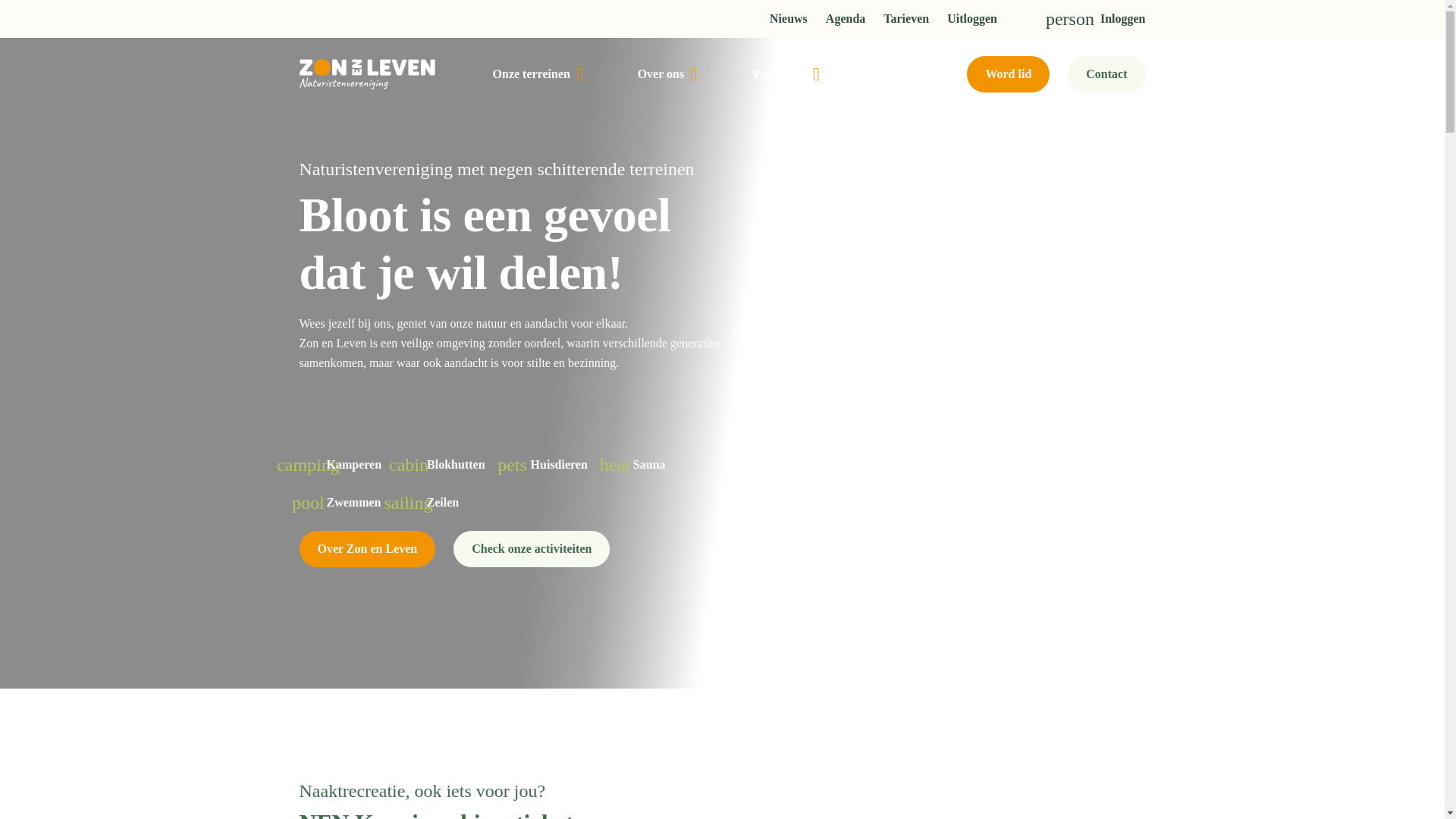 website screenshot of https://zonenleven.nl/