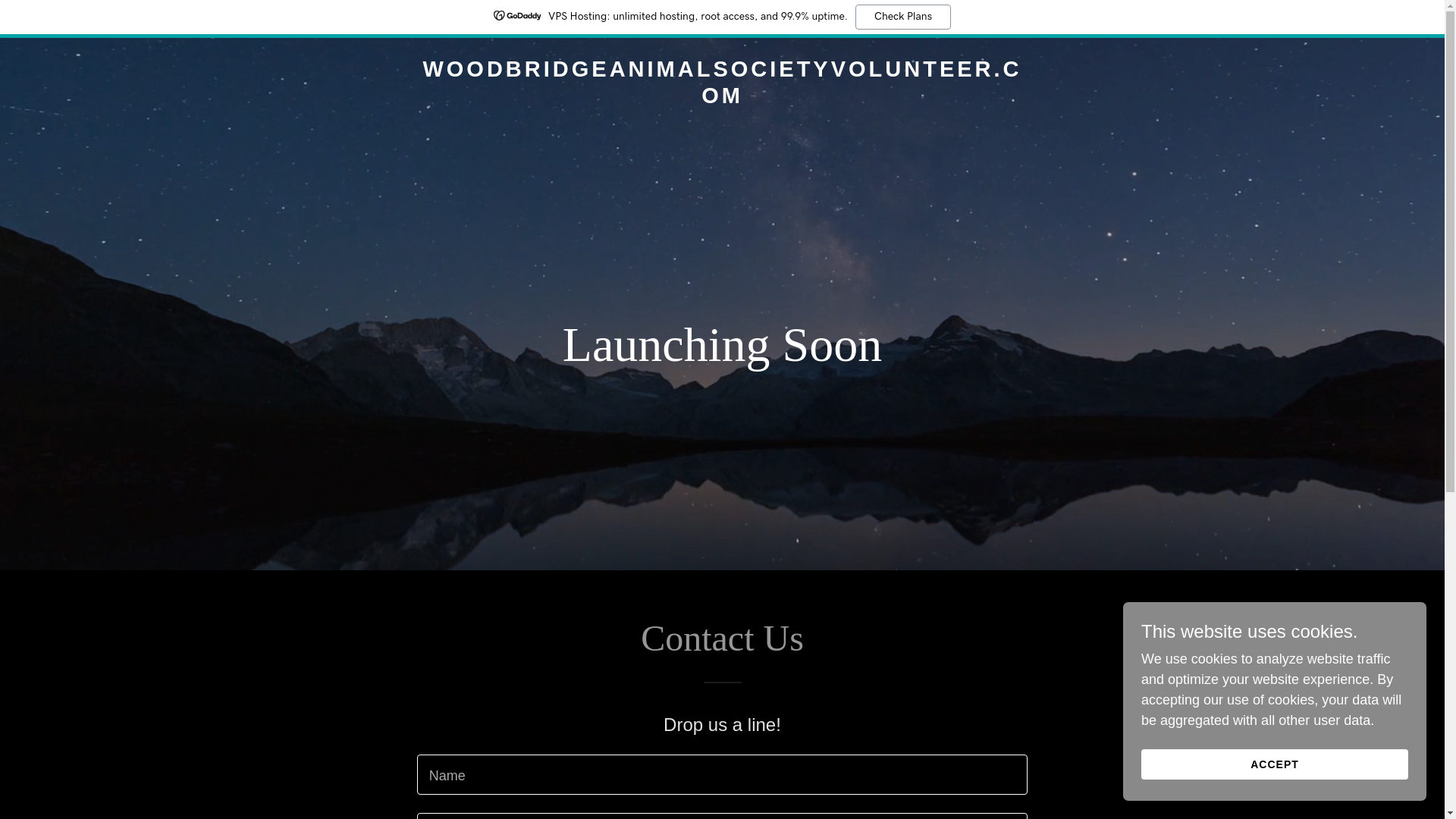 website screenshot of https://woodbridgeanimalsocietyvolunteer.com/