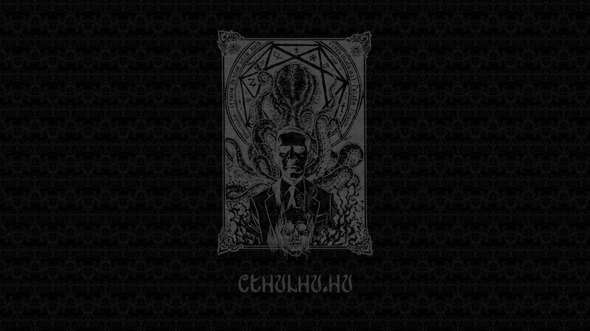 website screenshot of https://cthulhu.hu/