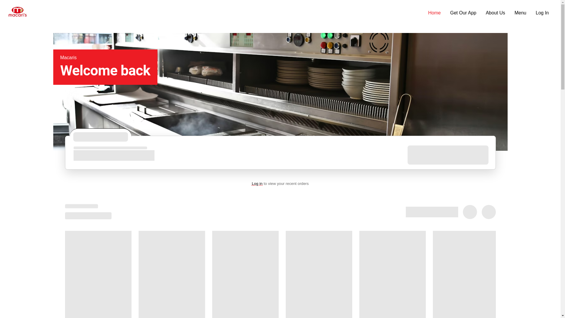 website screenshot of https://macariscardiffsbridge.ie/