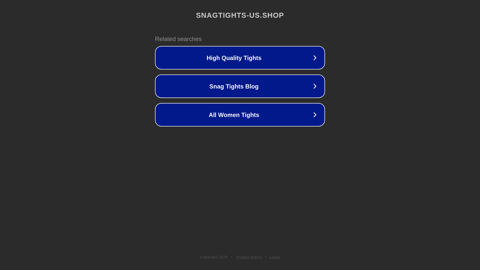 website screenshot of http://snagtights-us.shop/