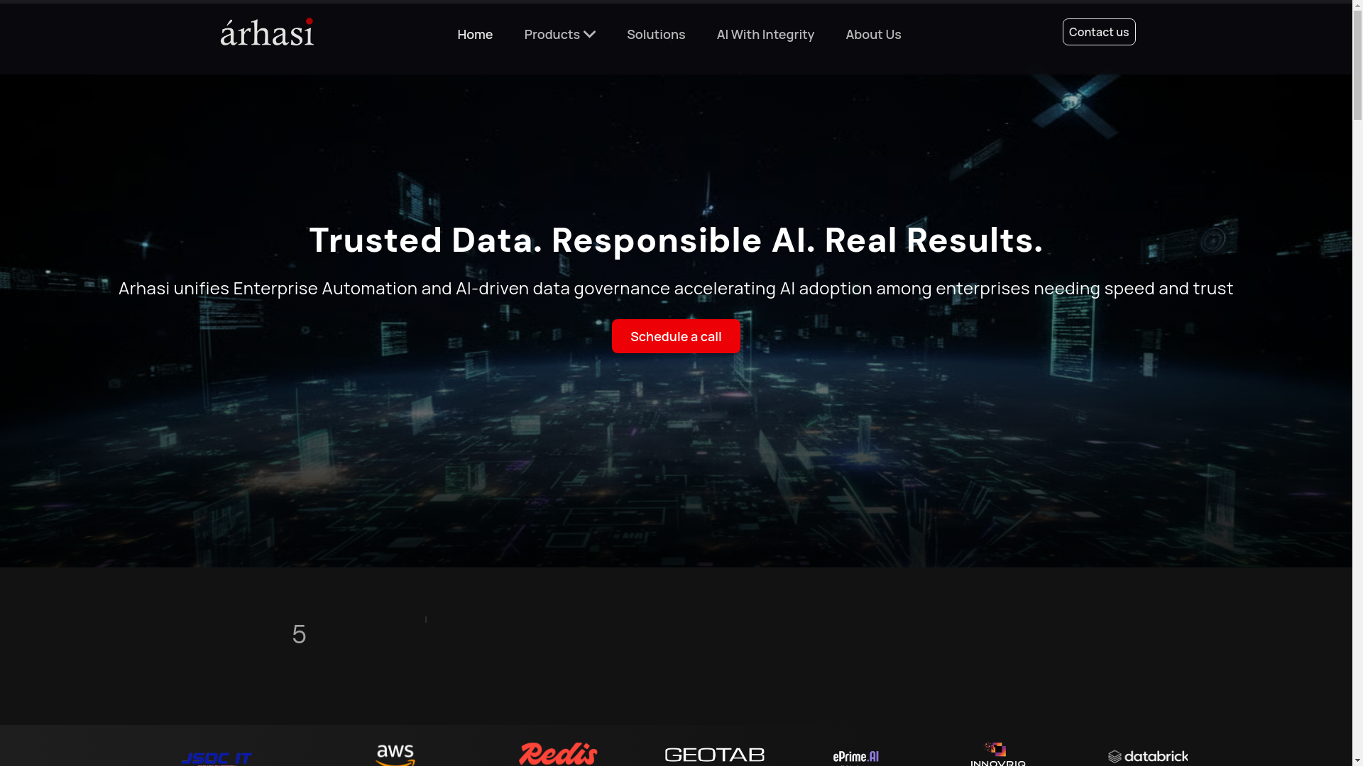 website screenshot of https://arhasipower.com/