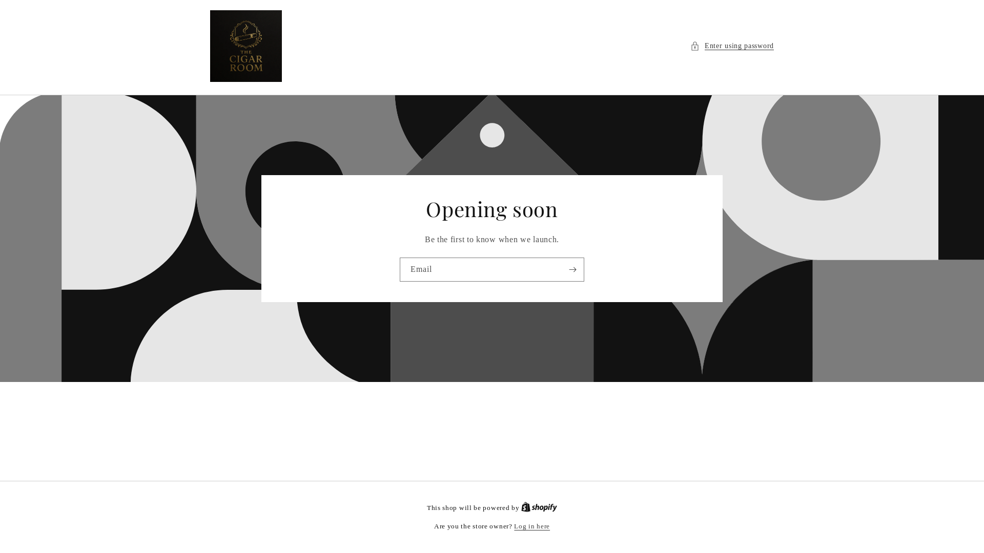 website screenshot of https://thecigarroom.ca/