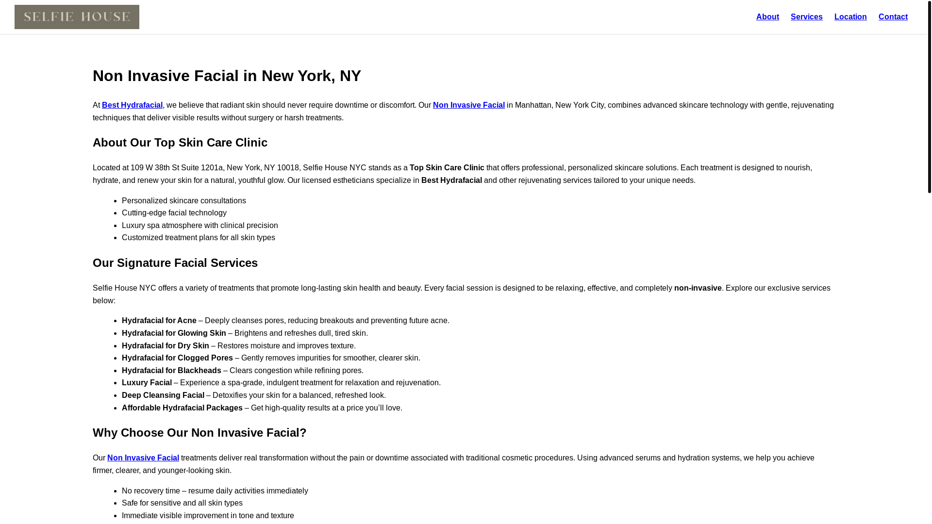 website screenshot of https://noninvasivefacialinnewyorkny.pages.dev/