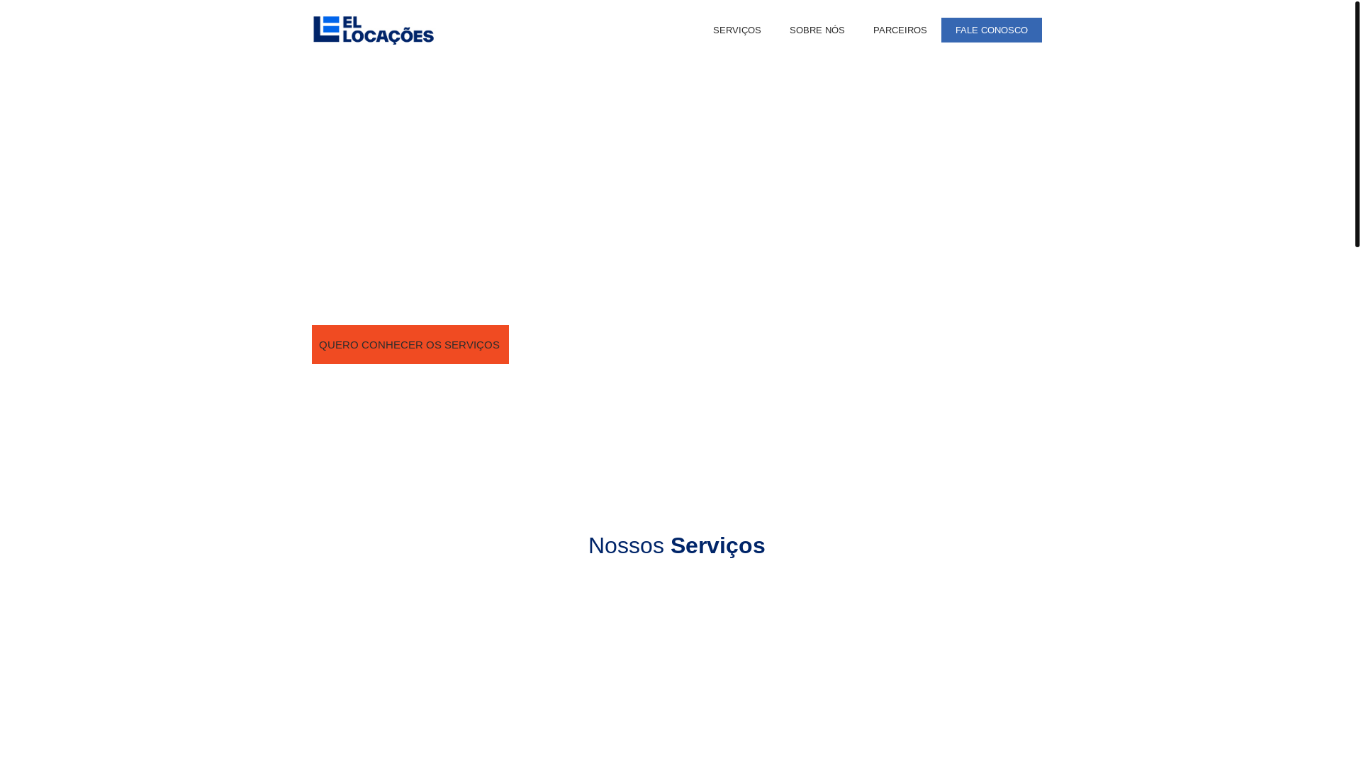 website screenshot of https://locacoesel.com.br/