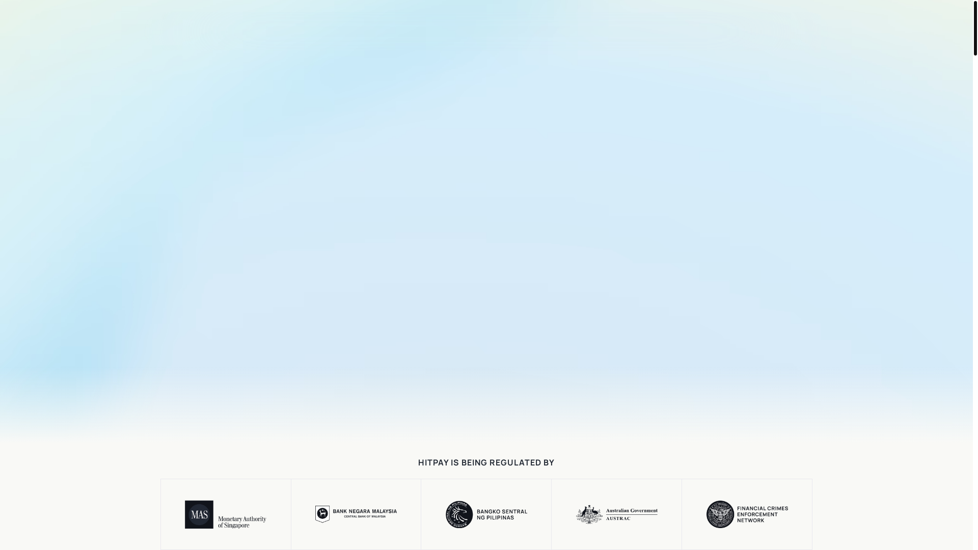 website screenshot of https://hitpayapp.co/