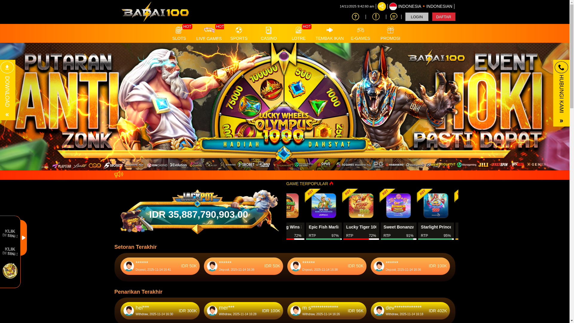 website screenshot of https://allbadai100j.cfd/