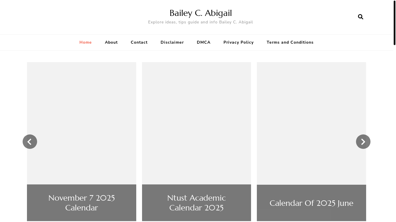 website screenshot of https://baileyabigailc.pages.dev/
