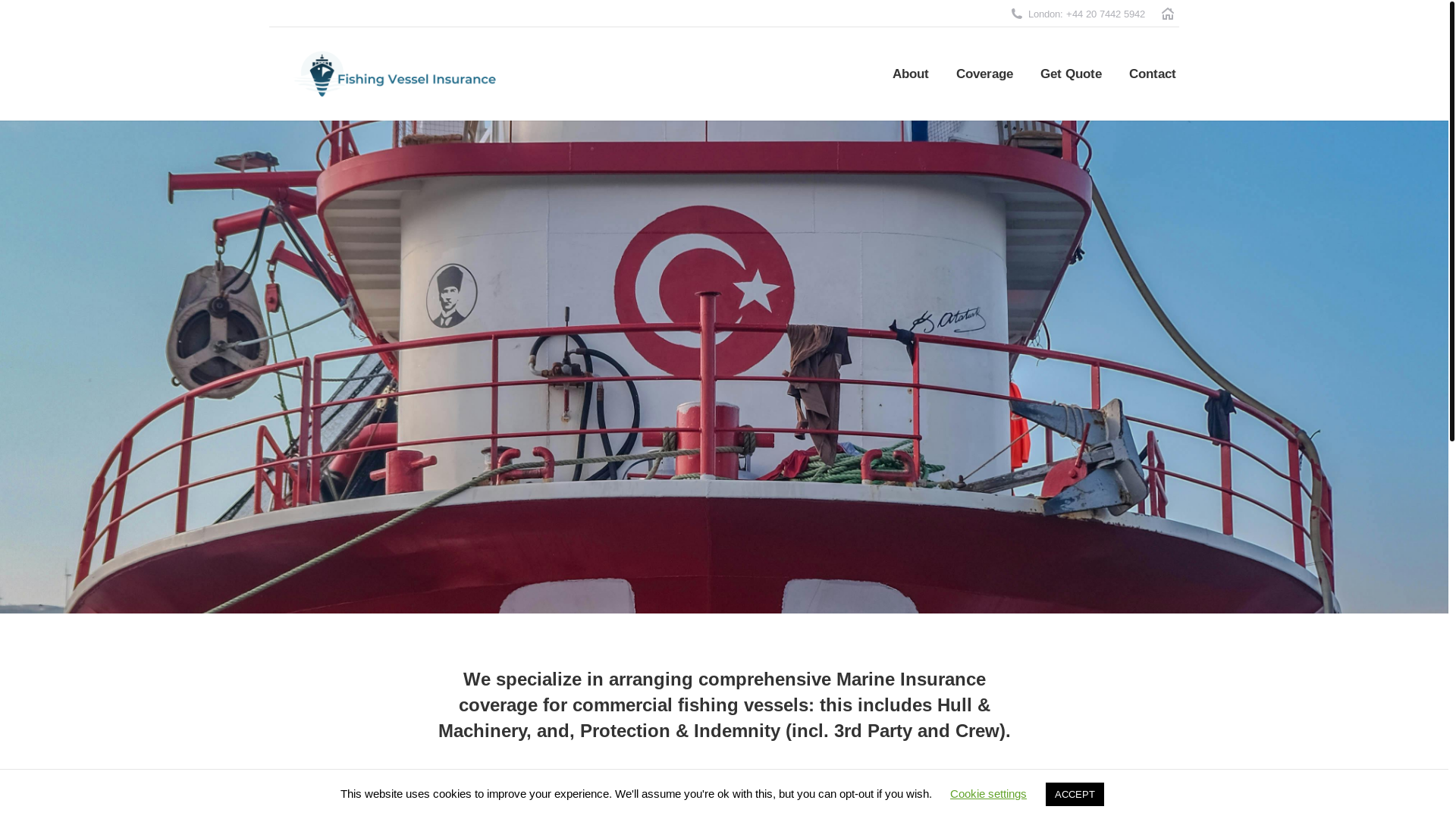 website screenshot of https://fishingvessel-spain.com/