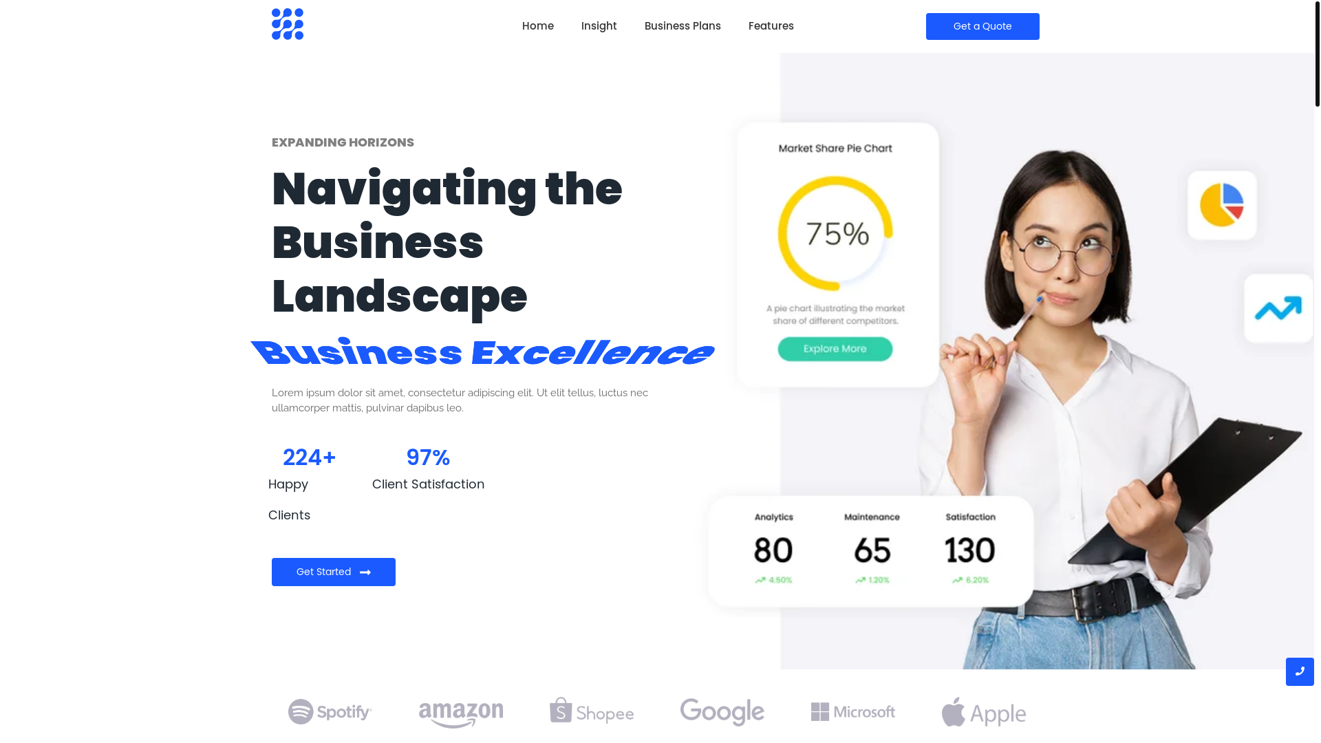 website screenshot of https://anamicomputers.in/