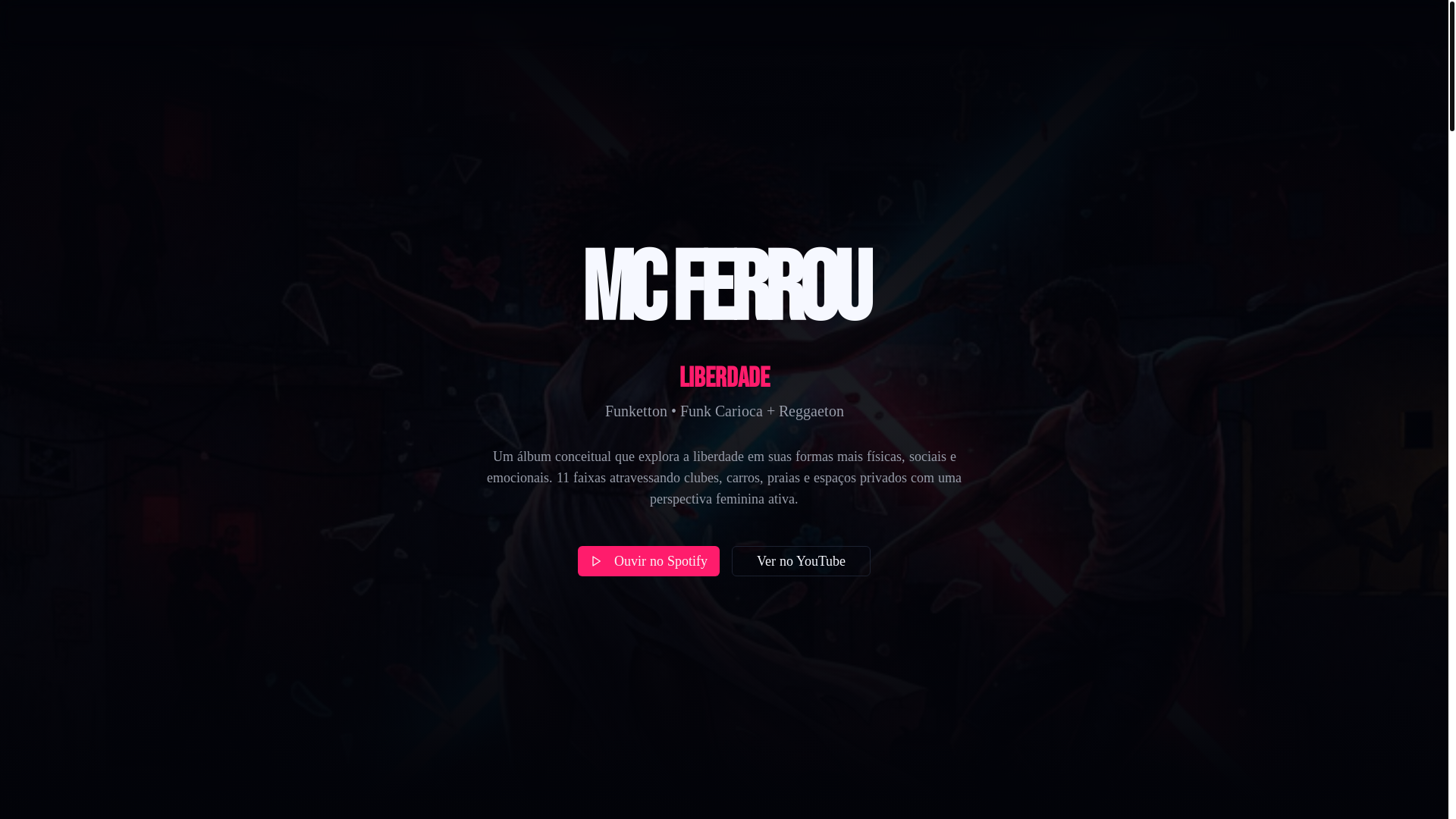 website screenshot of https://mcferrou.com/