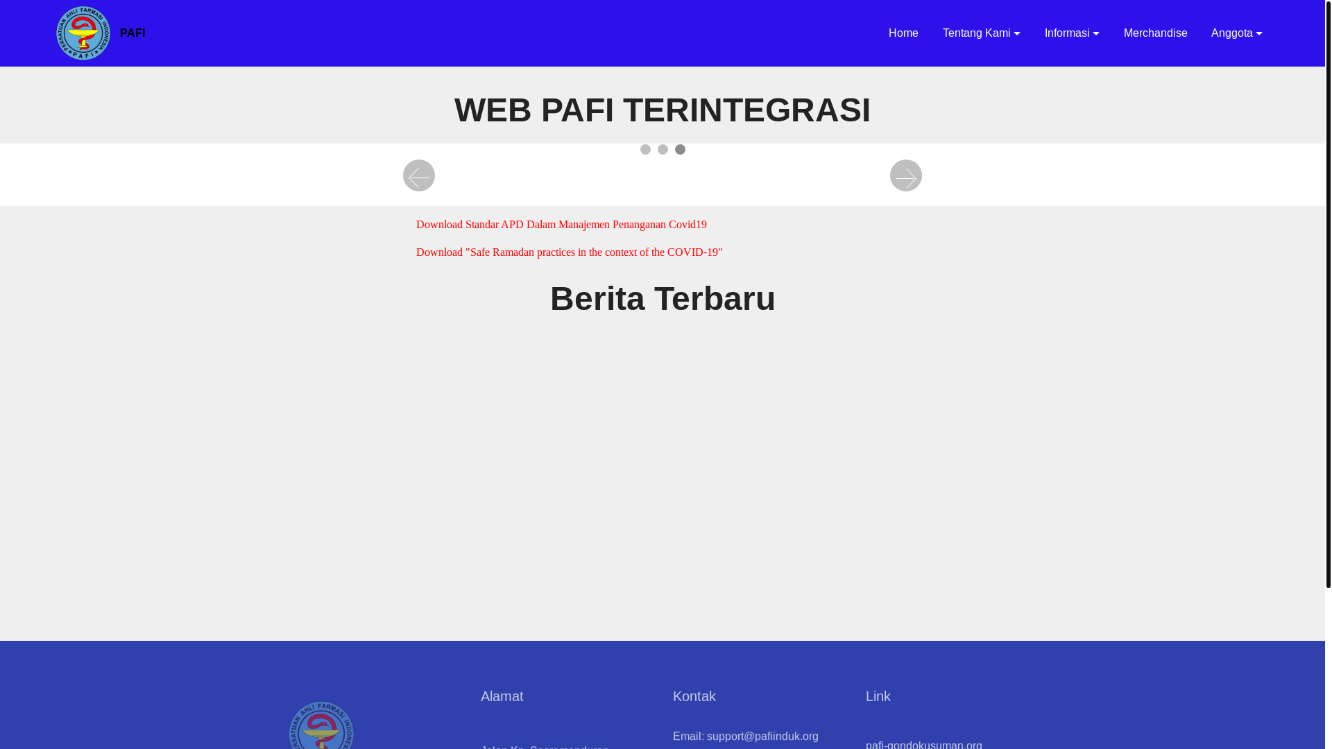website screenshot of https://pafi-gedongtengen-org.pages.dev/