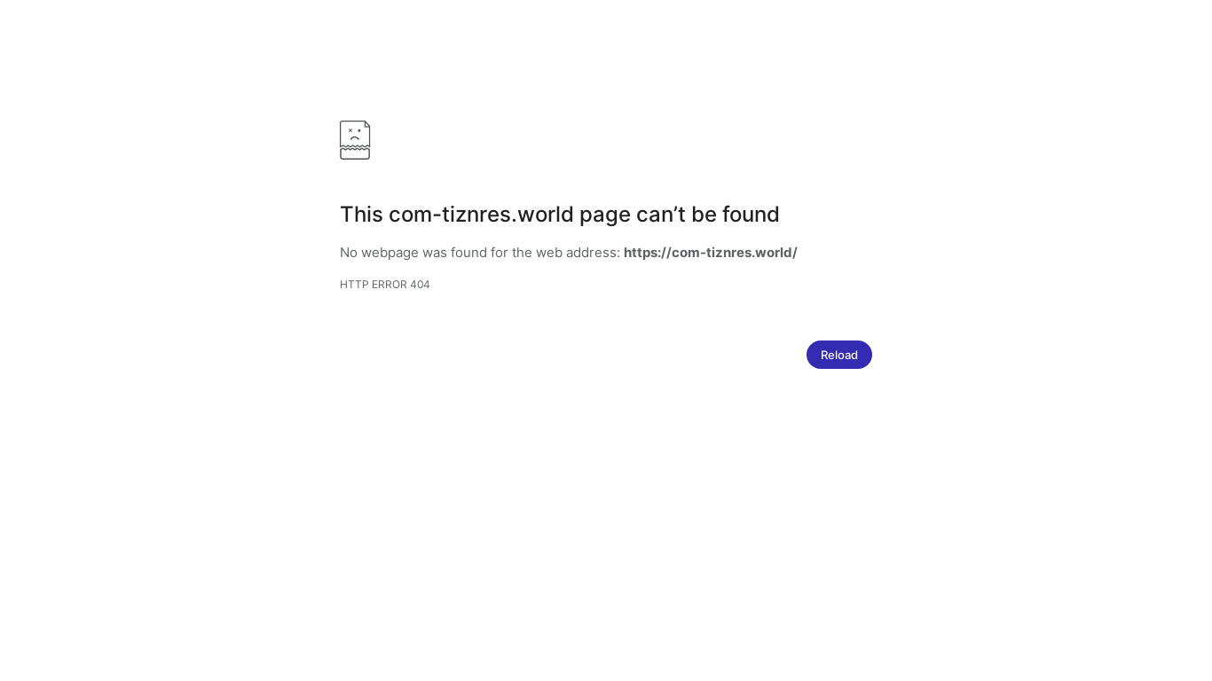 website screenshot of https://com-tiznres.world/