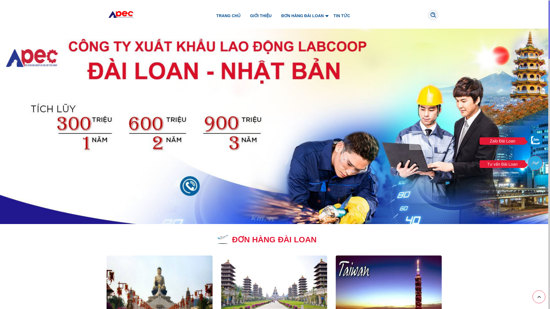 website screenshot of https://xkldtienthinhhanoi.com/
