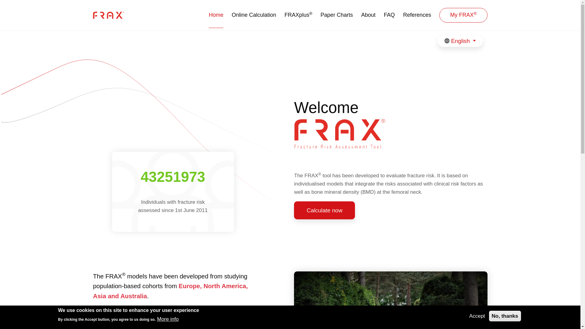 website screenshot of https://fraxplus.org/