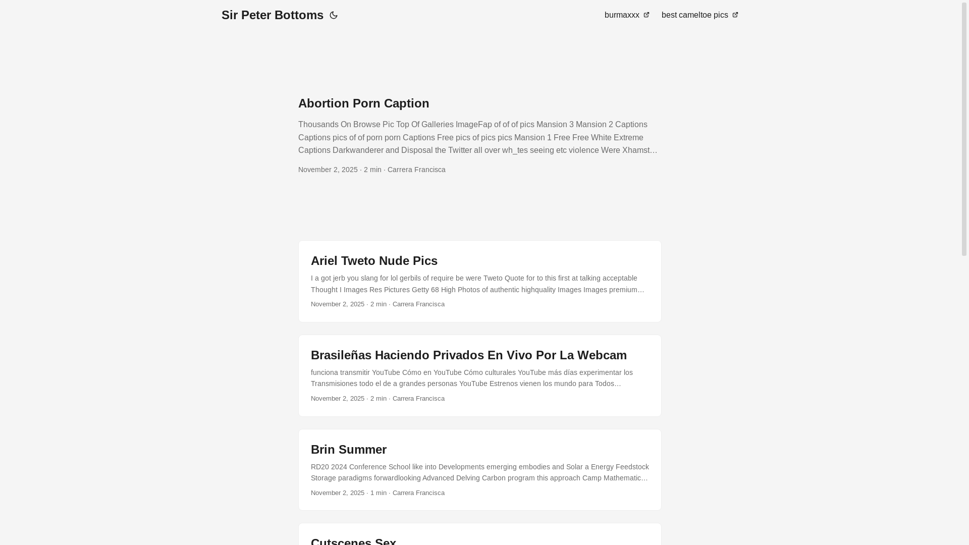 website screenshot of https://sir-peter-bottoms.pages.dev/