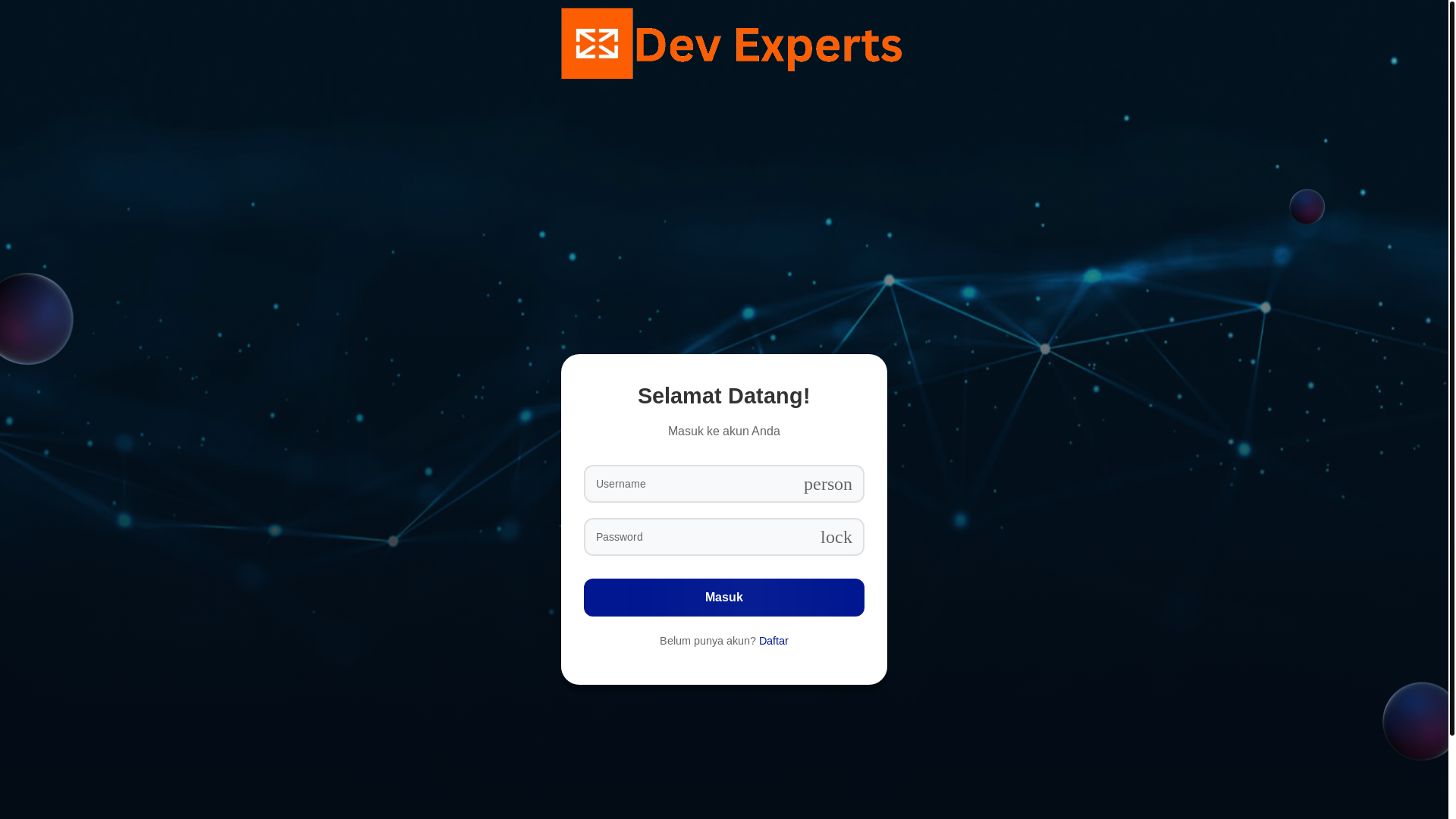 website screenshot of https://devexpertspro.org/