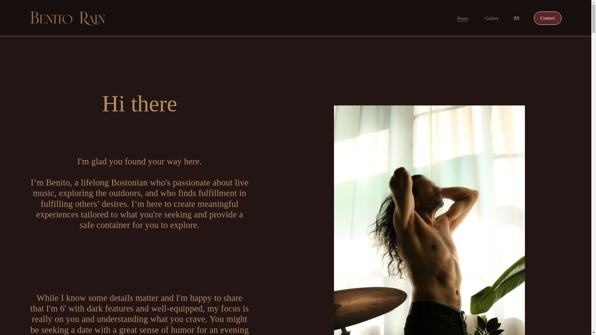 website screenshot of https://damianrain.com/