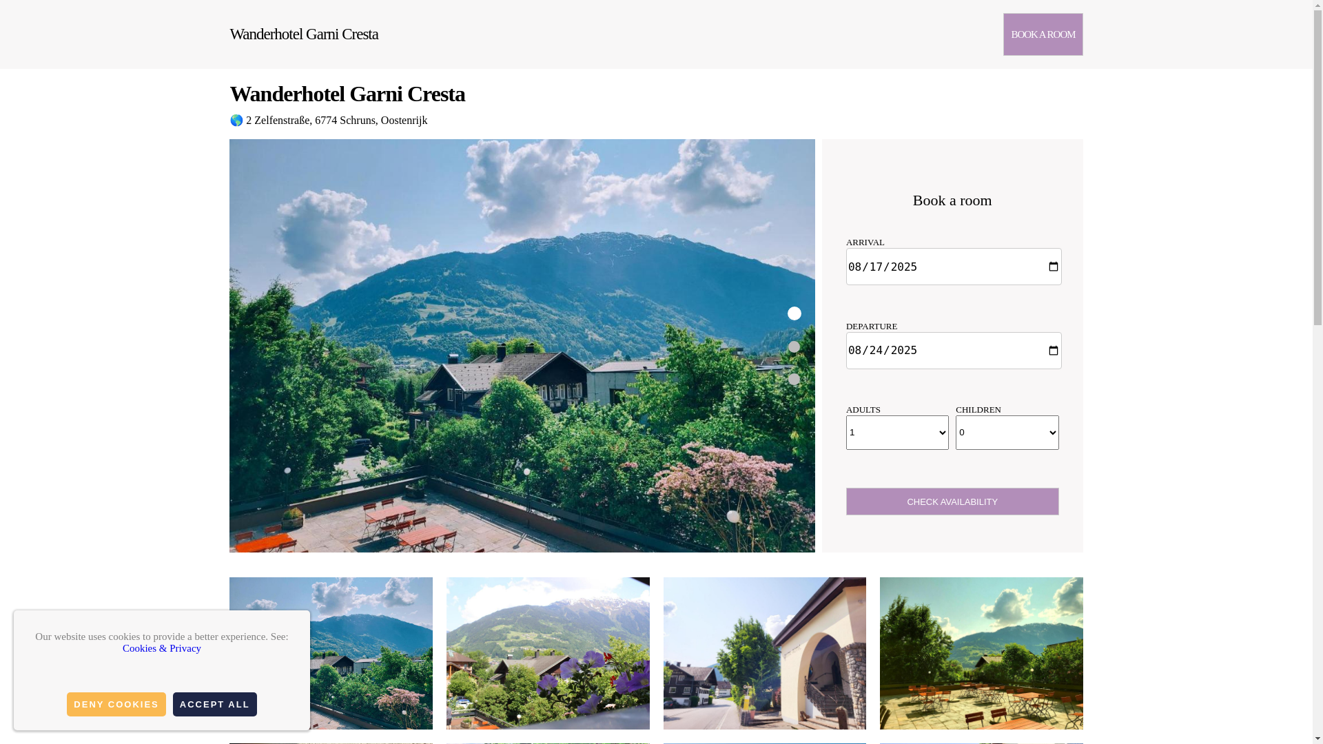 website screenshot of https://wanderhotel-garni-cresta.com.es/