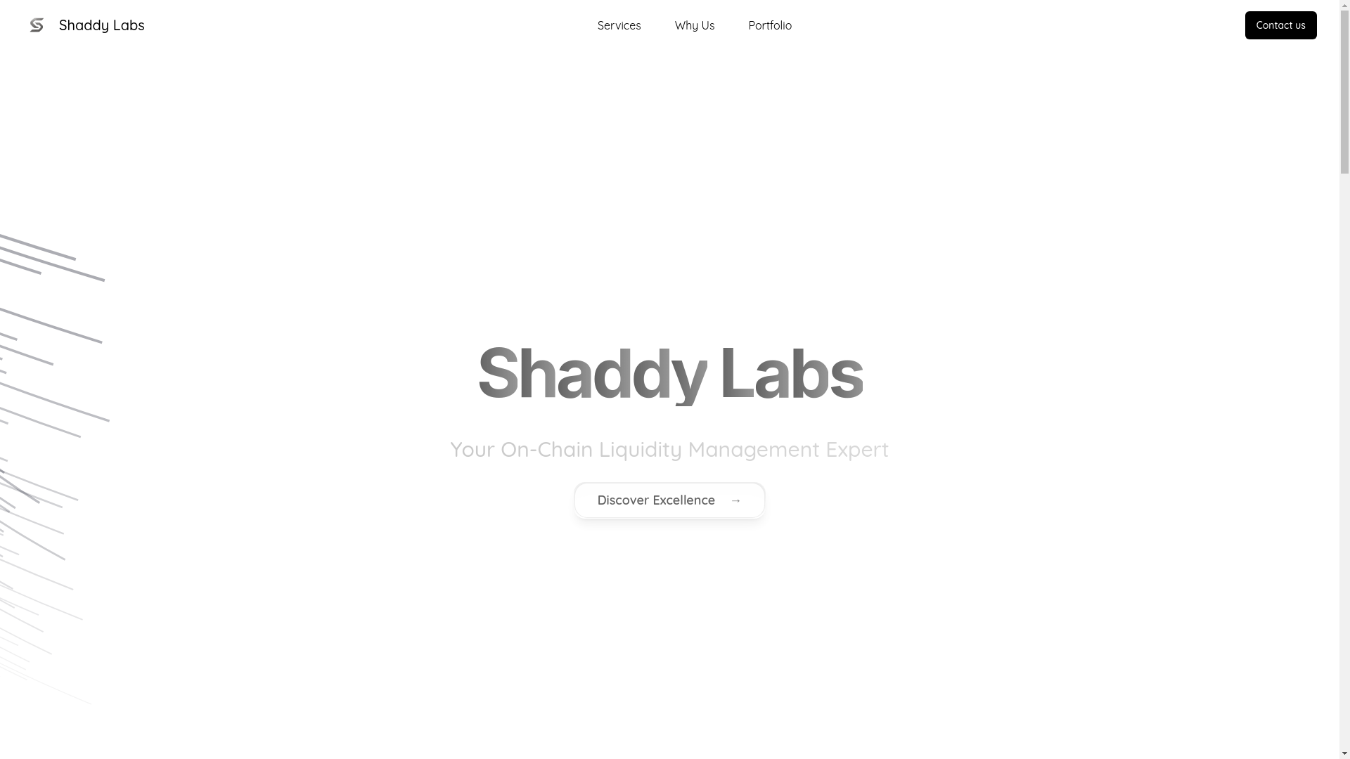 website screenshot of https://shaddylabs.pages.dev/