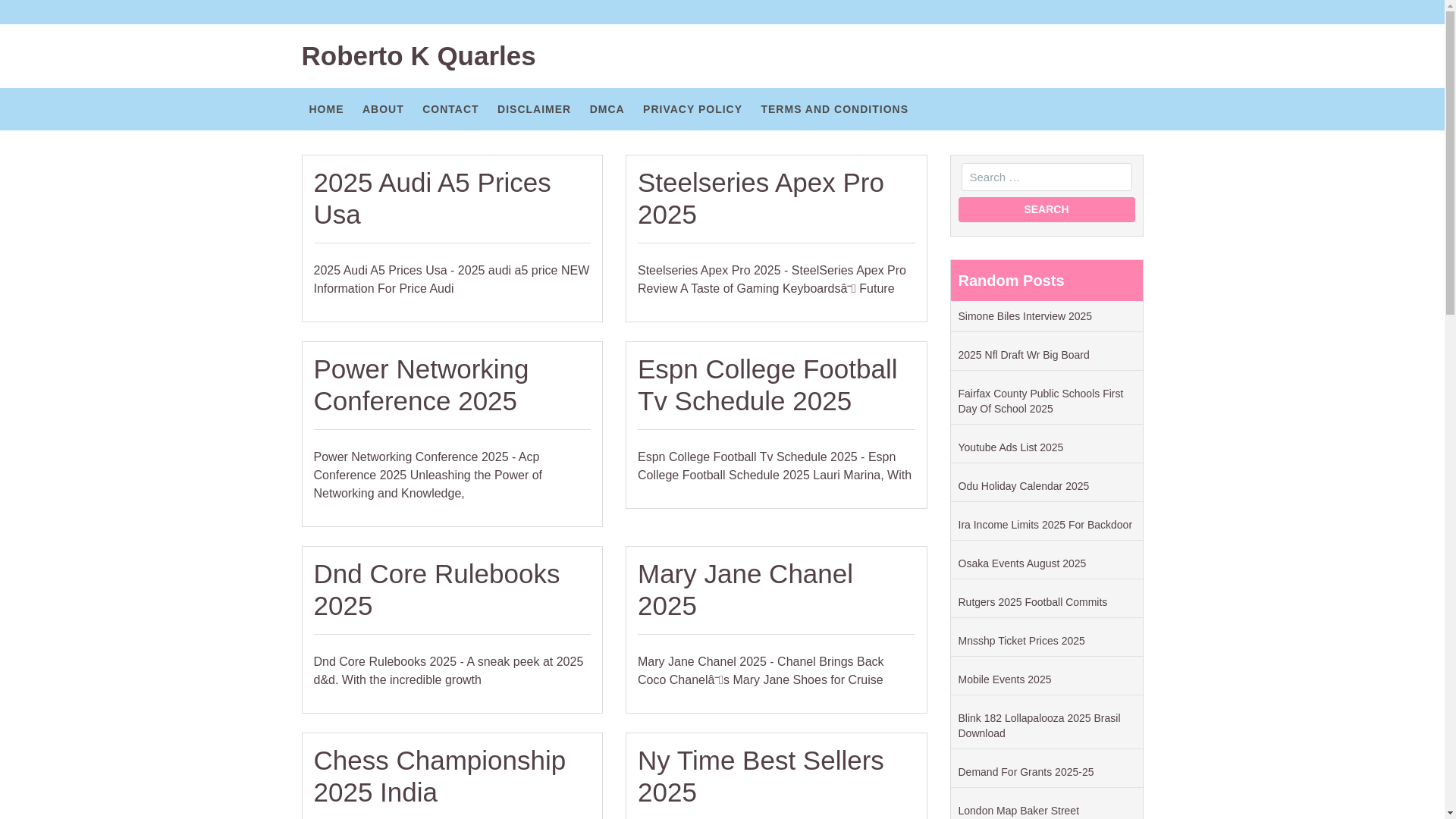 website screenshot of https://robertokquarlesb.pages.dev/