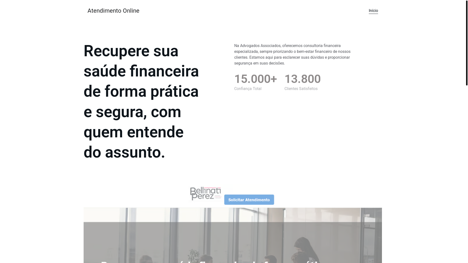 website screenshot of https://atendimentobp.site/