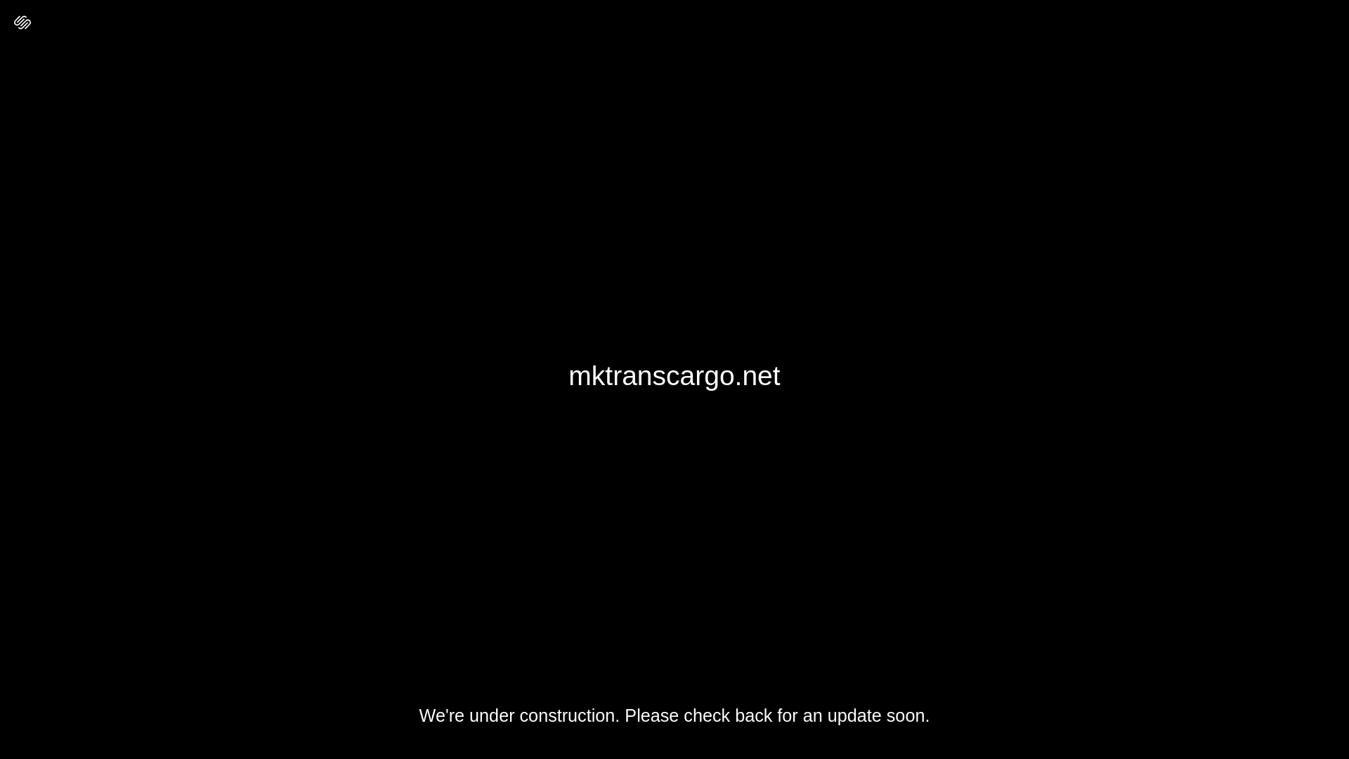 website screenshot of https://mktranscargo.net/