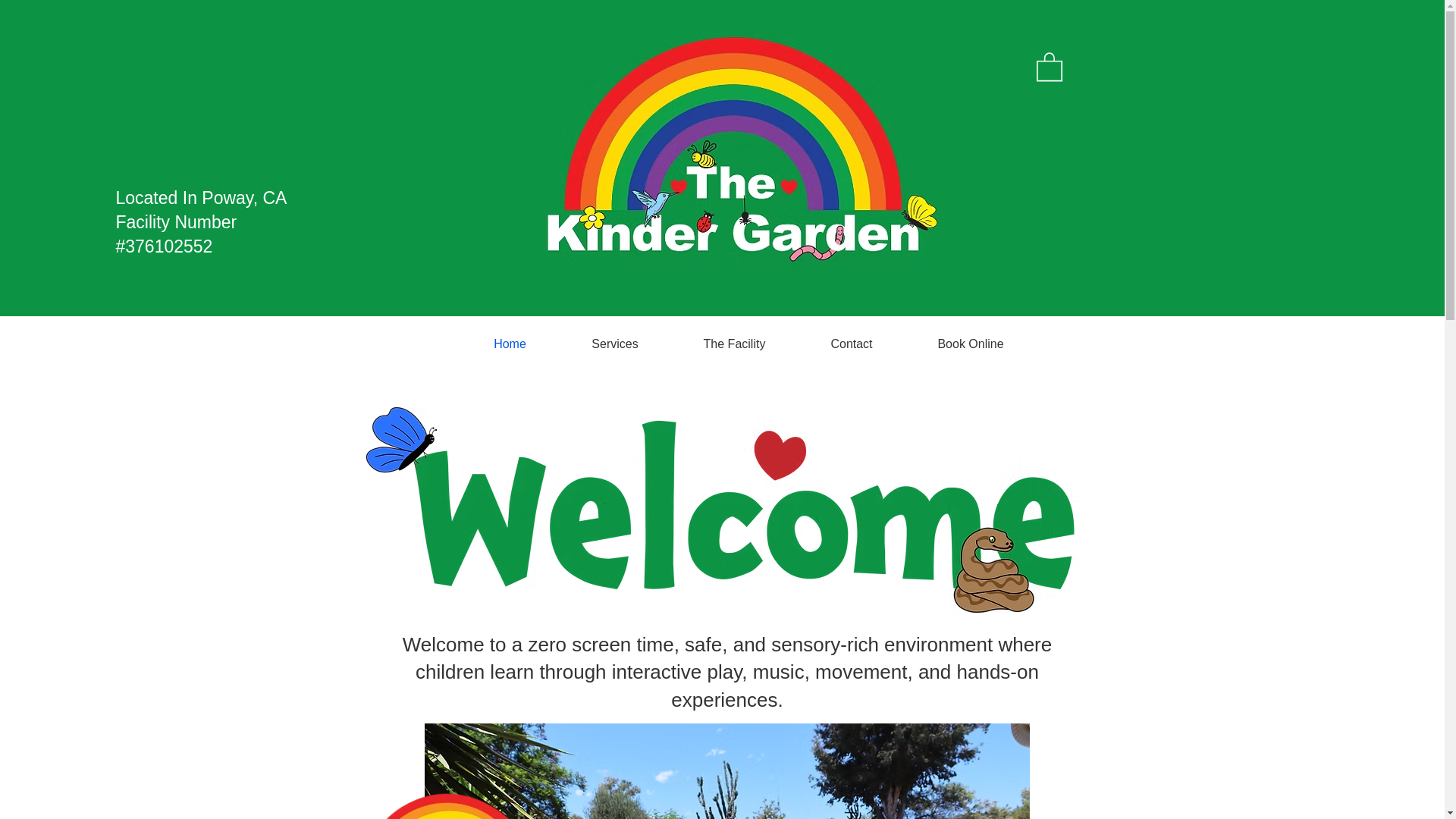 website screenshot of https://thekindergardenpoway.com/