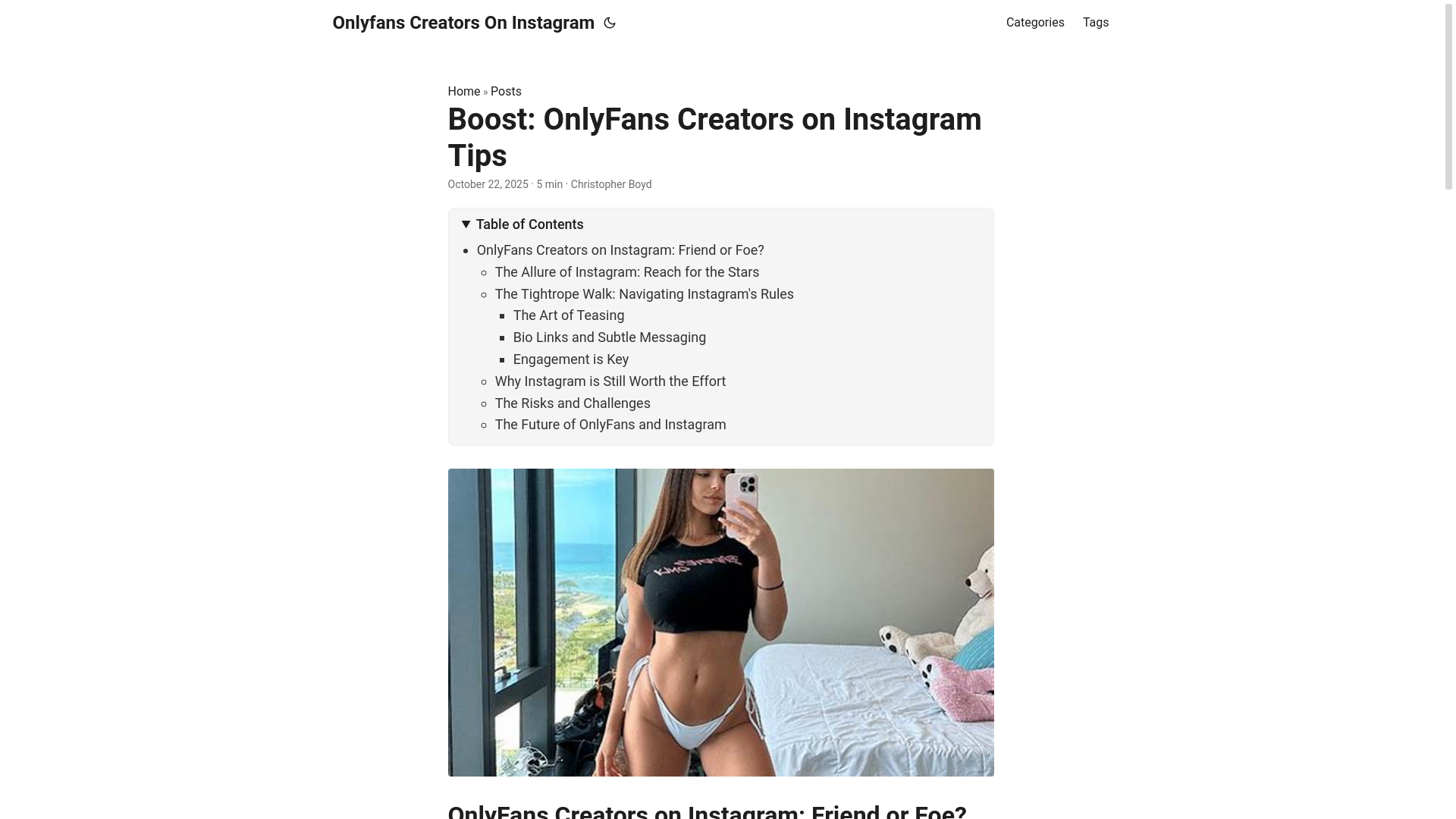 website screenshot of https://onlyfans-creators-on-instagram.pages.dev/