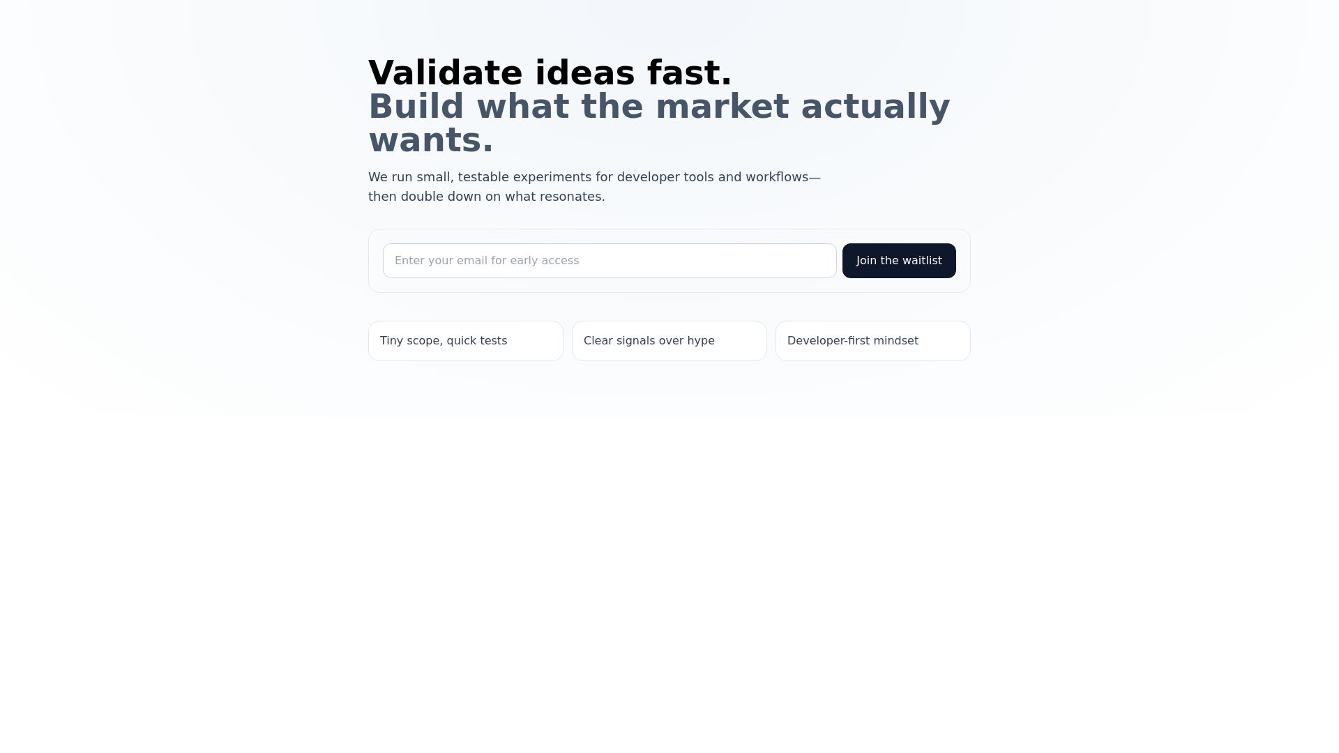 website screenshot of https://devlaunchkit.pages.dev/