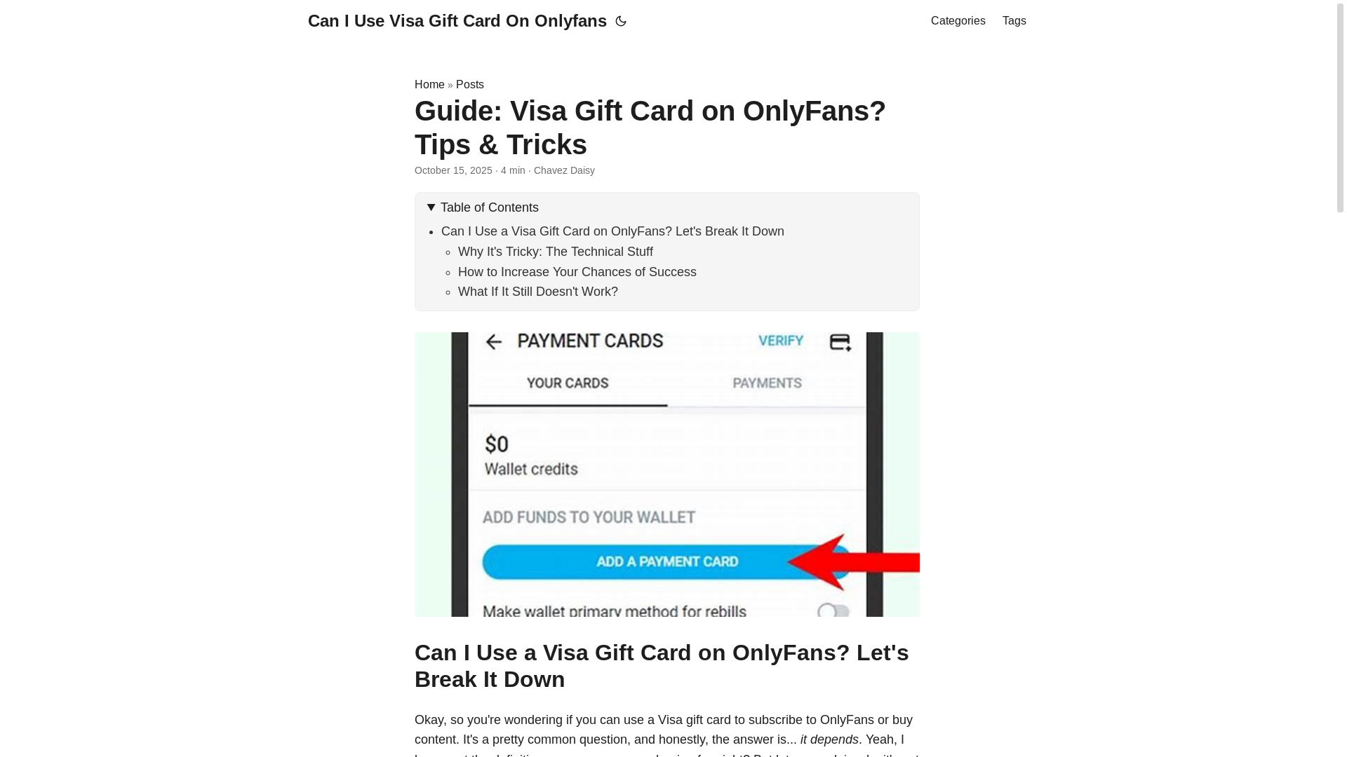 website screenshot of https://can-i-use-visa-gift-card-on-onlyfans.pages.dev/