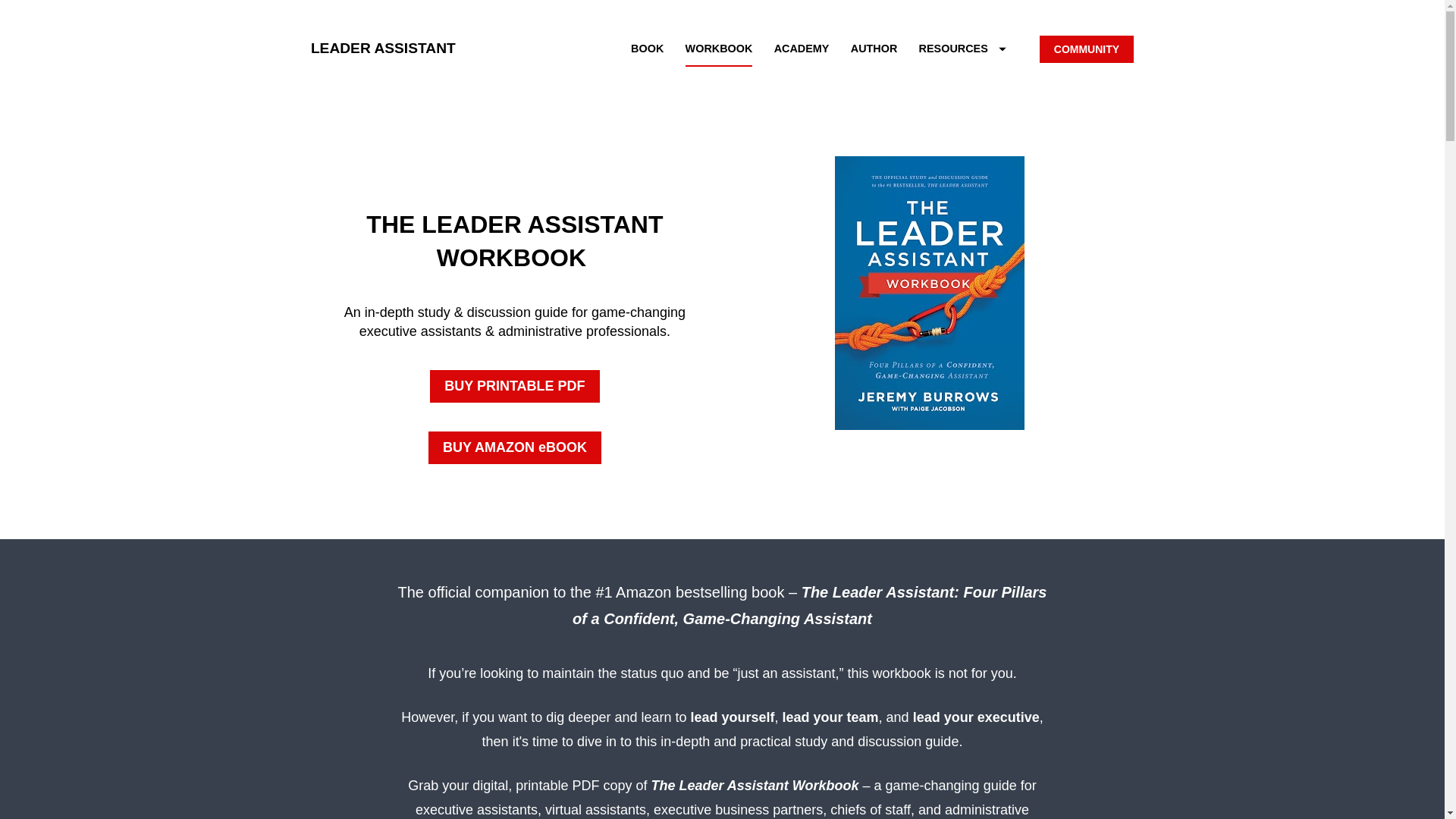 website screenshot of https://laworkbook.com/