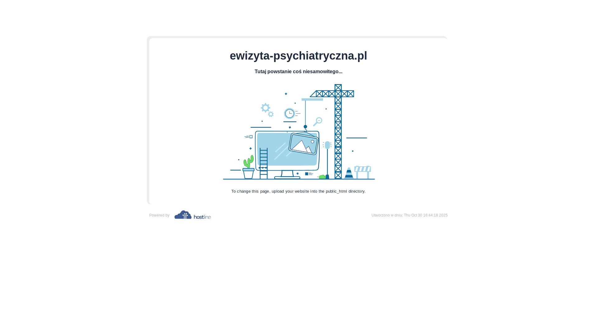 website screenshot of https://ewizyta-psychiatryczna.pl/