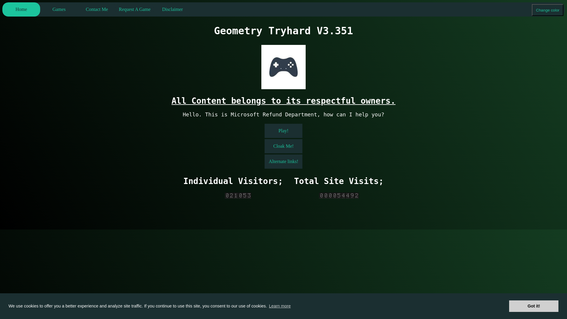 website screenshot of https://geometry-imbecile.pages.dev/